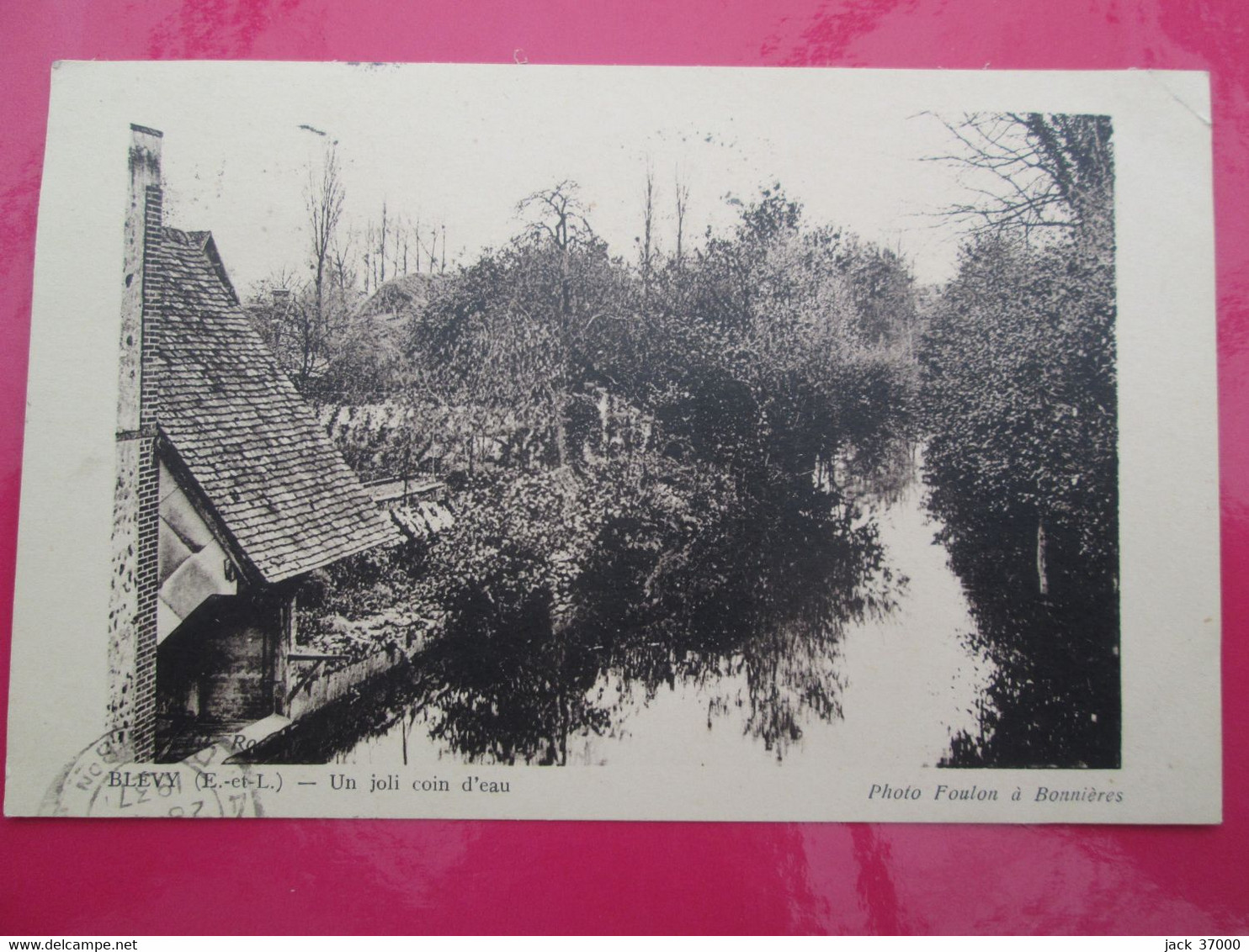 BLEVY  Un Joli Coin D'eau  1937 - Blévy