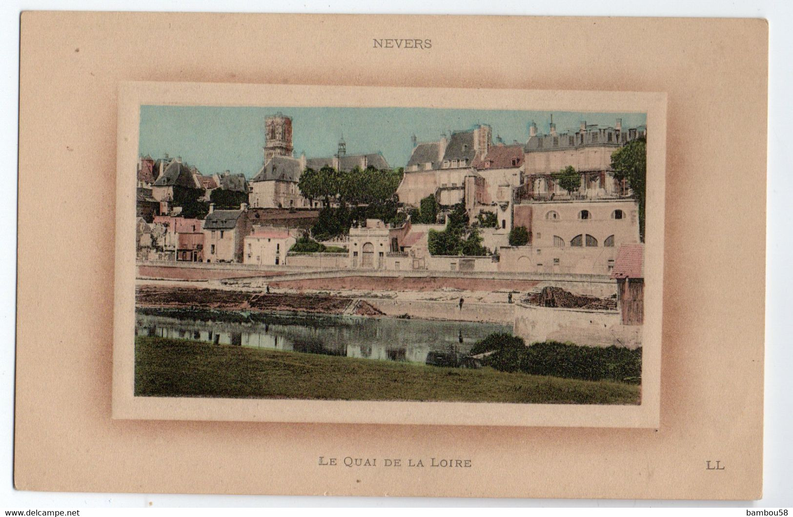 NEVERS (NIEVRE)  *  LE QUAI DE LOIRE * LL * Carte Colorisée - Nevers