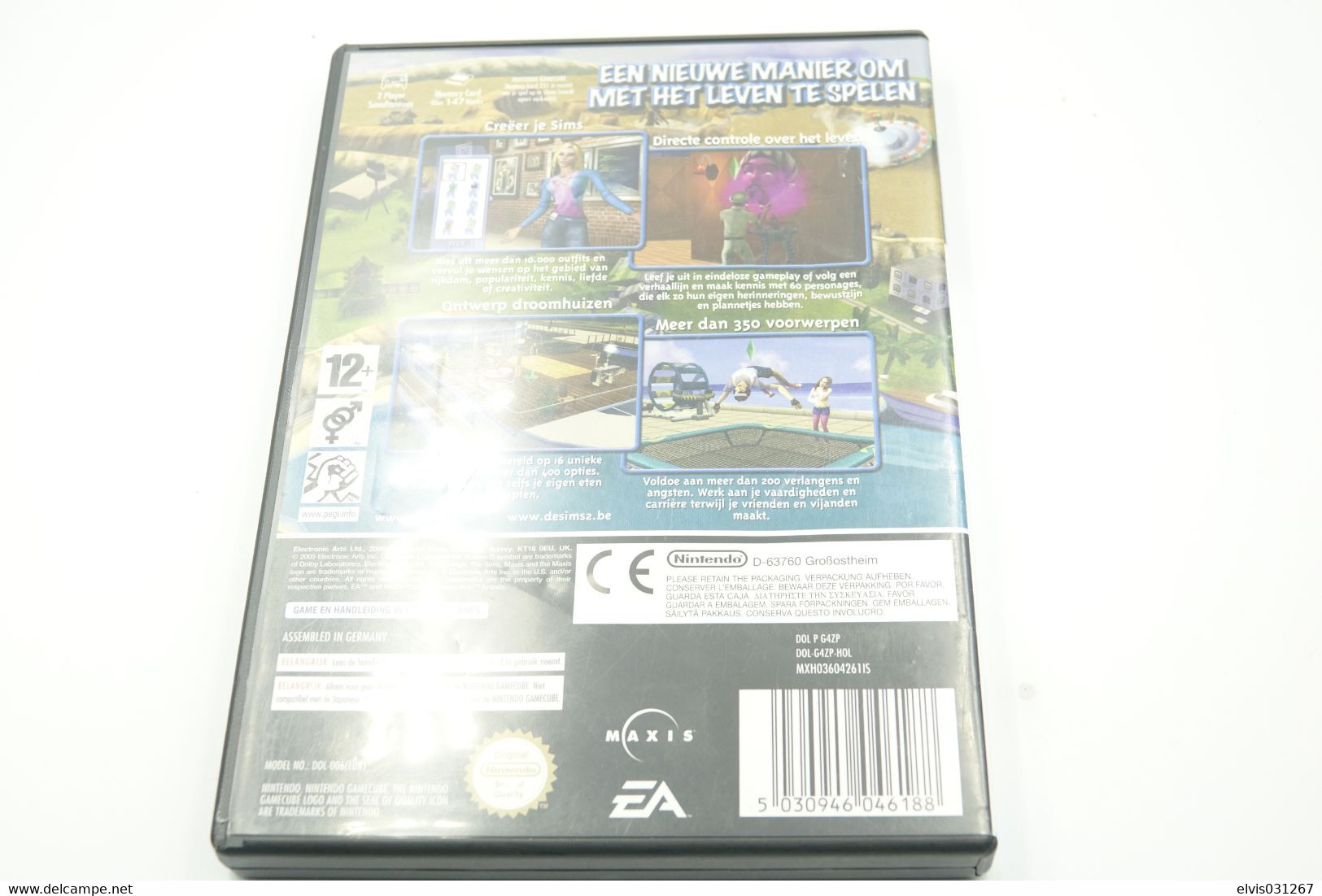 NINTENDO GAMECUBE : THE SIMS 2 - EUROPE EDITION - Game - Nintendo GameCube