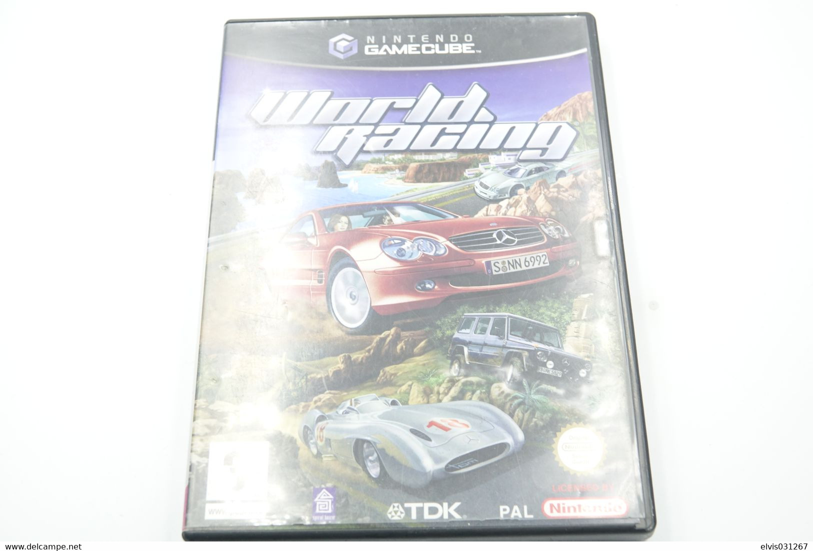 NINTENDO GAMECUBE : WORLD RACING - EUROPE EDITION - Game - Nintendo GameCube