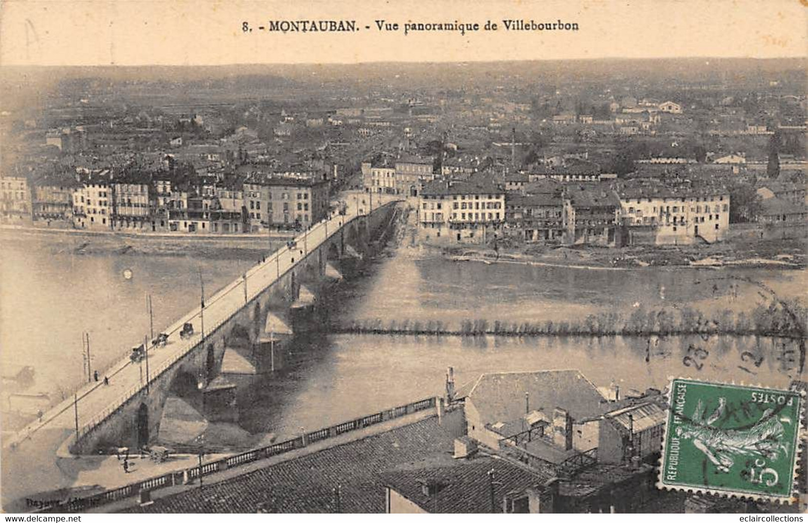 Montauban     82       Vue Panoramique De Villebourbon    ( Voir Scan) - Montauban