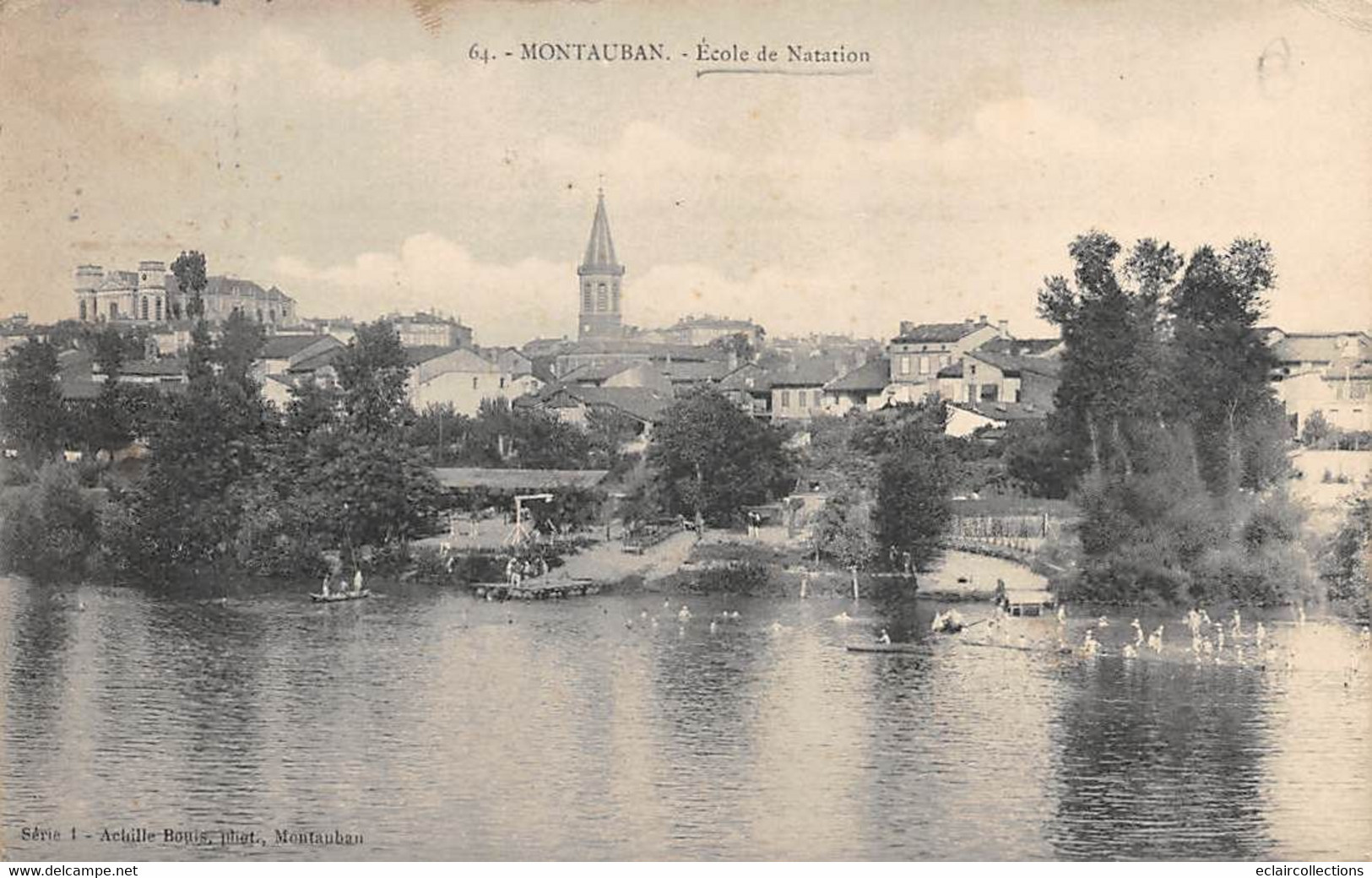 Montauban      82       Ecole De Natation       ( Voir Scan) - Montauban