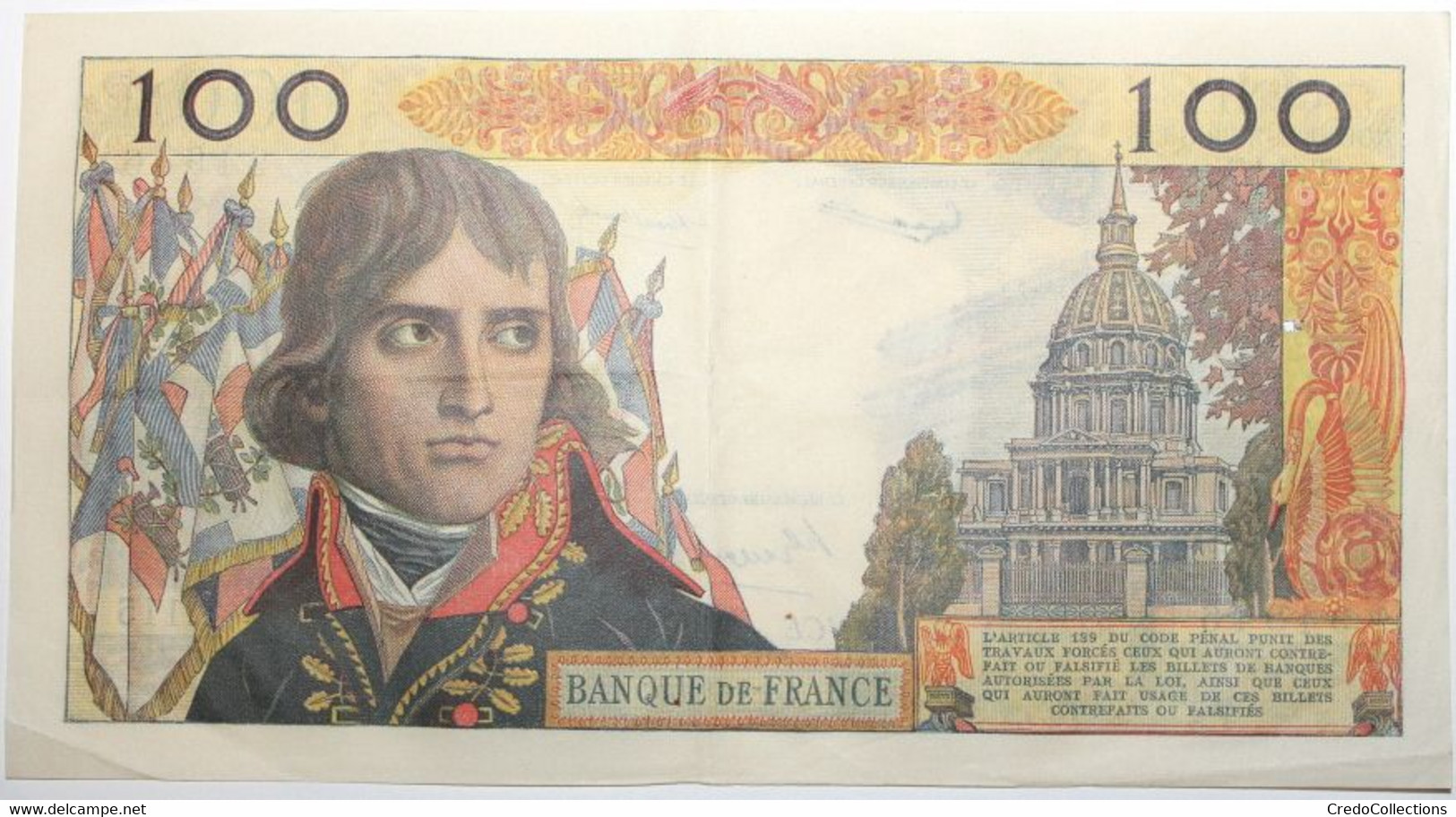 France - 100 Francs - 4-5-1961 - PICK 144a.11 / F59.11 - TTB - 100 NF 1959-1964 ''Bonaparte''