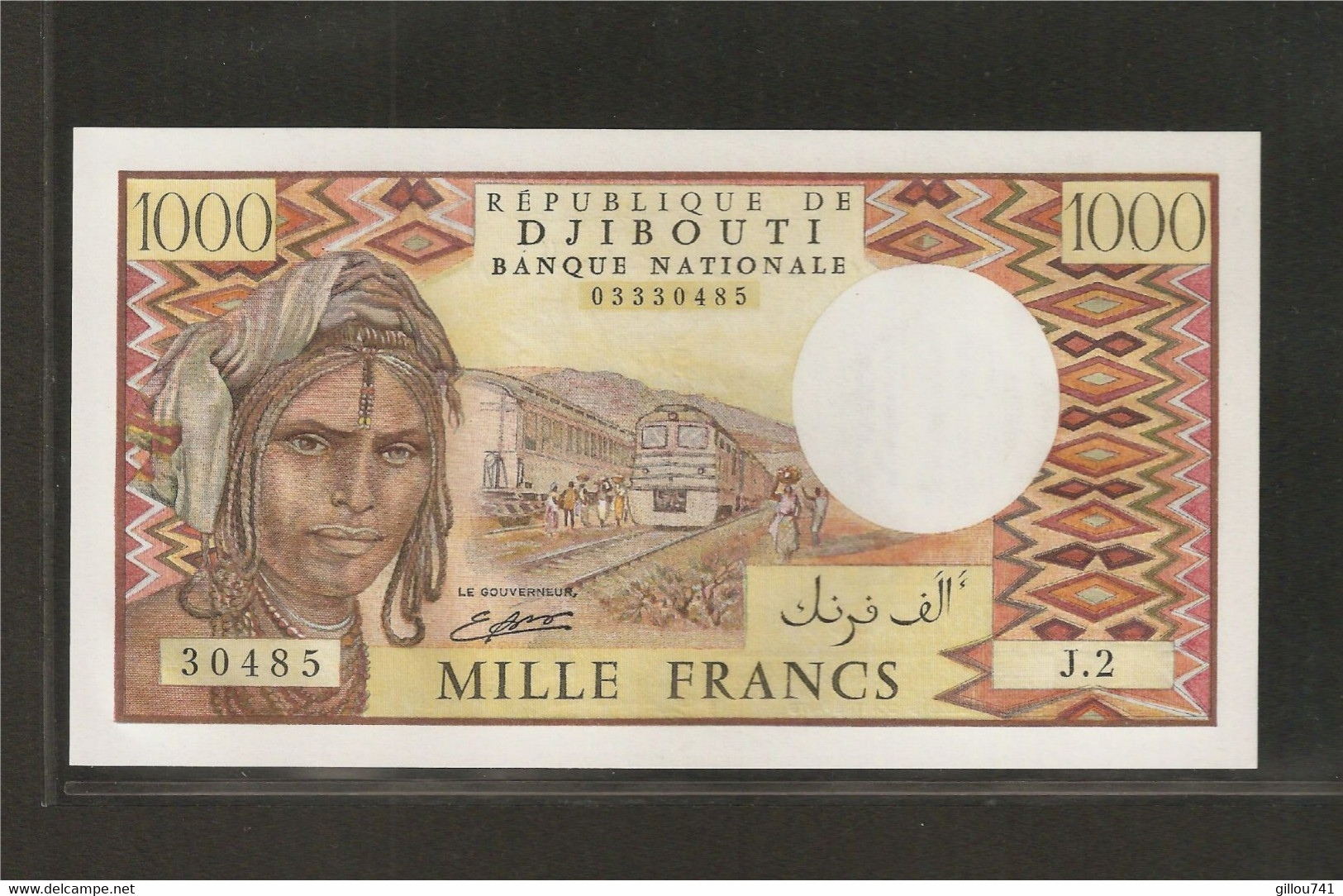 Djibouti, 1,000 Francs, 1979-1988 ND Issue - Djibouti