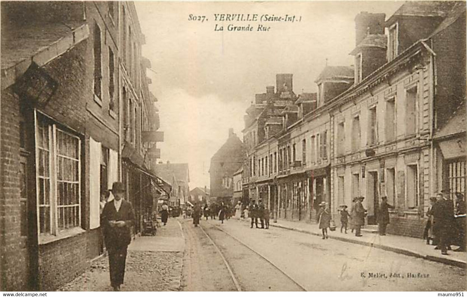 76 YERVILLE - La Grande Rue - Yerville