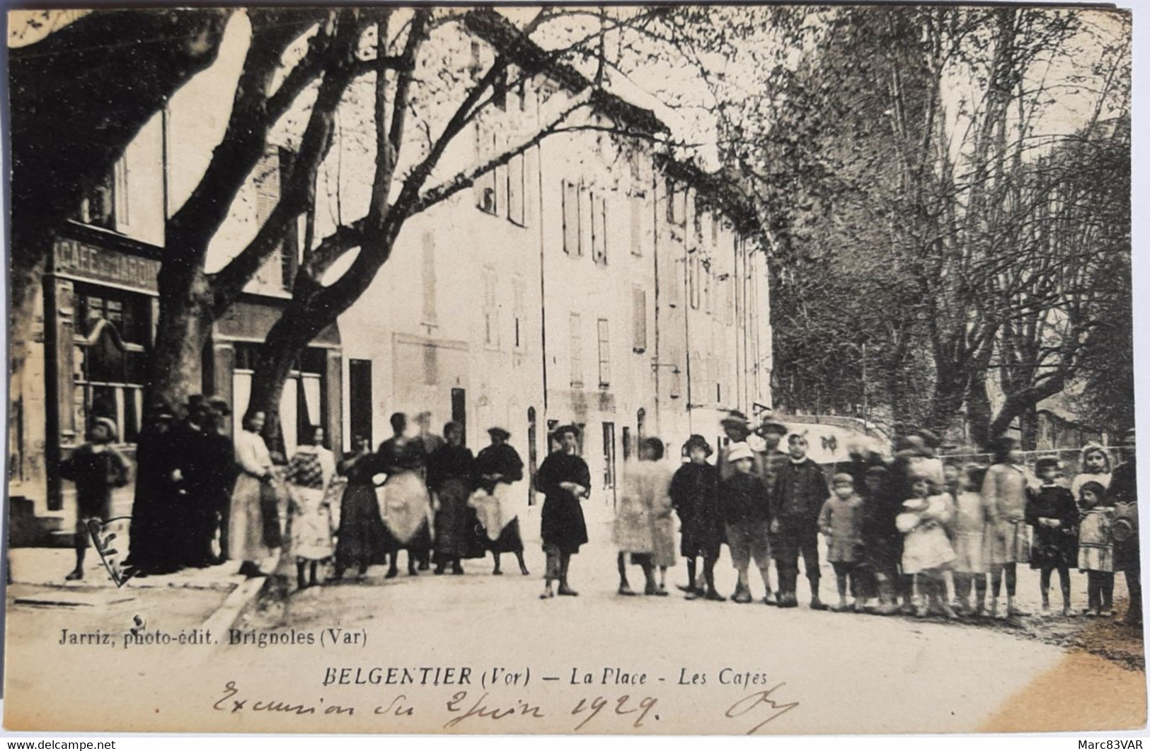 BELGENTIER - La Place - Les Cafés - Sonstige & Ohne Zuordnung
