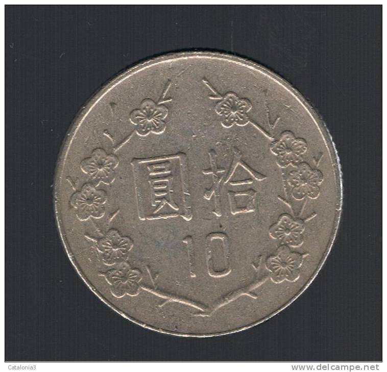 CHINA TAIWAN - 10 Dolar - - Y#553 - Taiwán