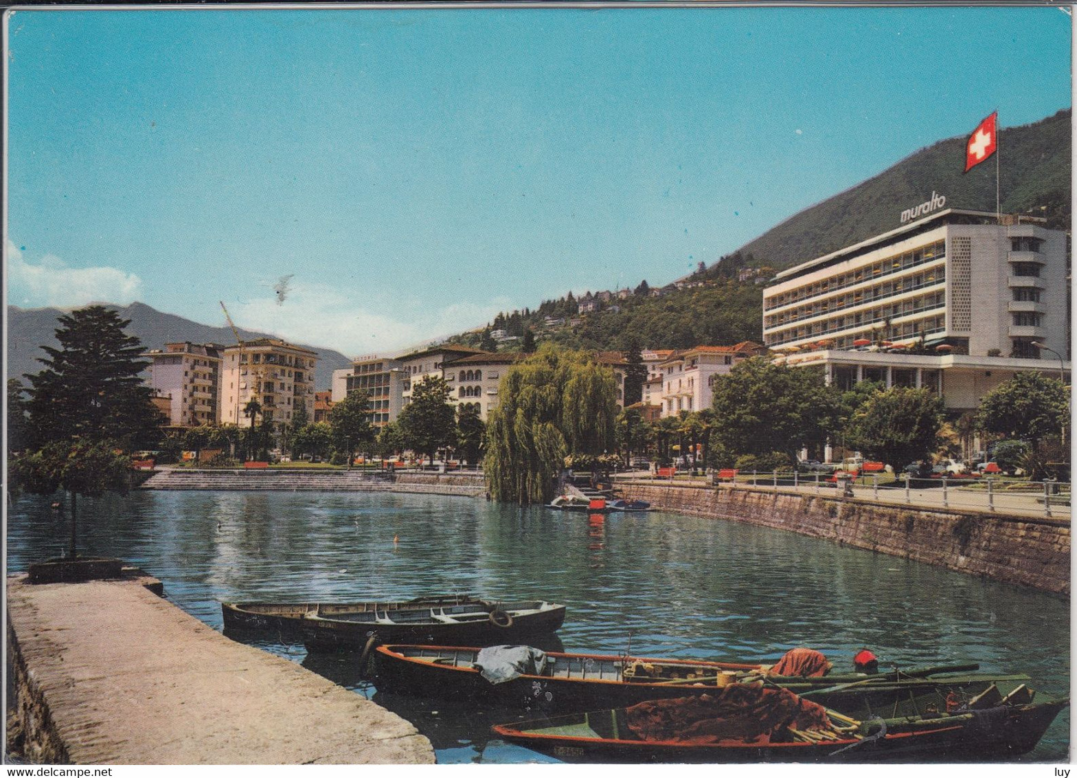 LOCARNO - Hotel MURALTO, Lago Maggiore, Panorama - Muralto