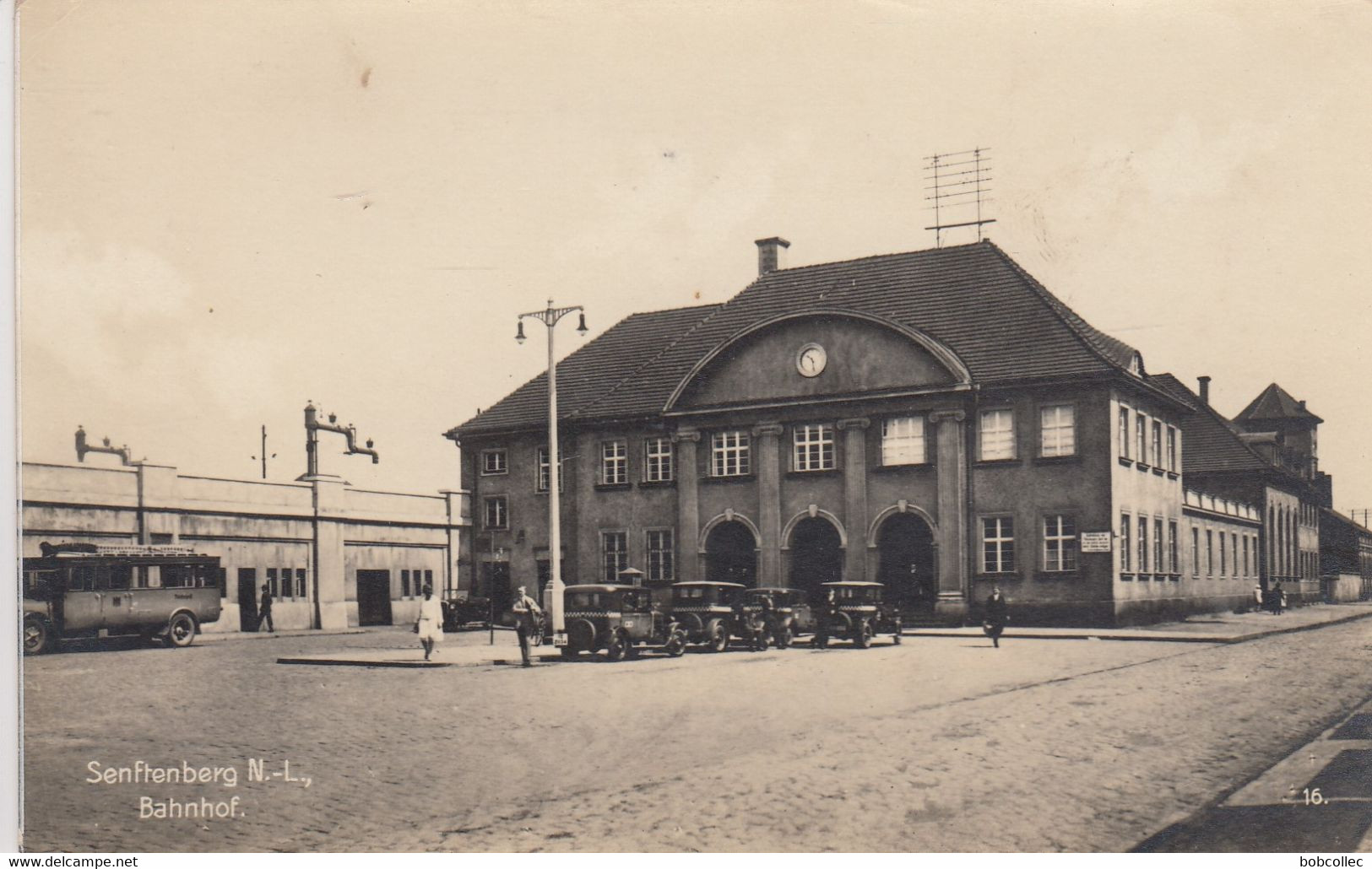 SENFTENBERG N.-L.: Bahnhof - Senftenberg