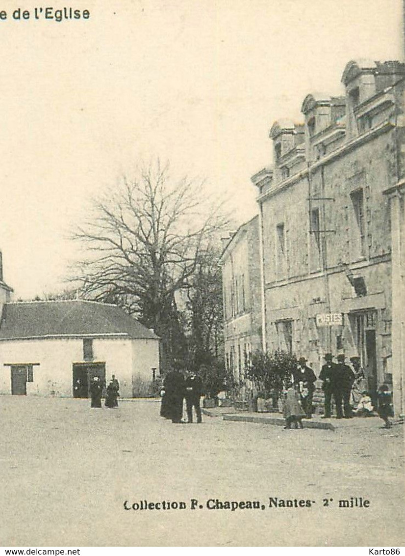 Orvault * Débit De Tabac Tabacs , Route De La Paquelais Et Place De L'église * Hôtel Des Voyageuyrs BOUVIER * La Poste - Orvault