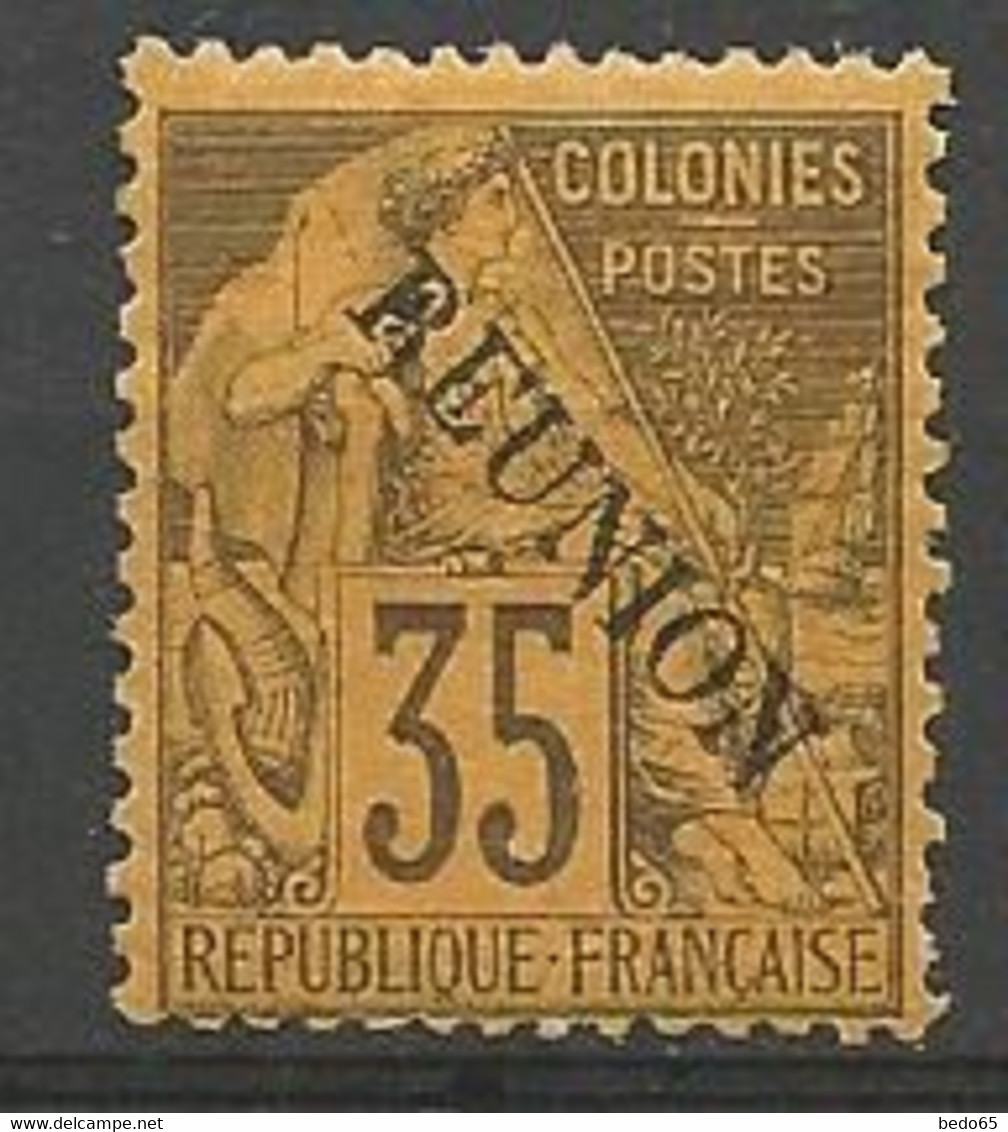 REUNION  N° 25a NEUF*  CHARNIERE / MH - Unused Stamps