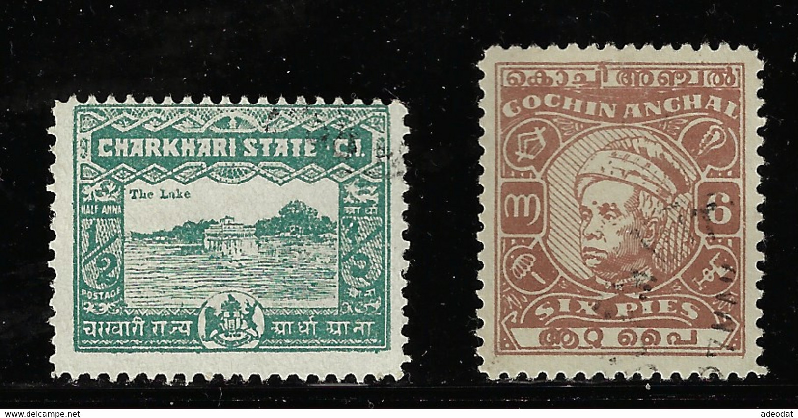 INDIA-CHARKHARI 1931 SC28, 1948 SC93 - Charkhari