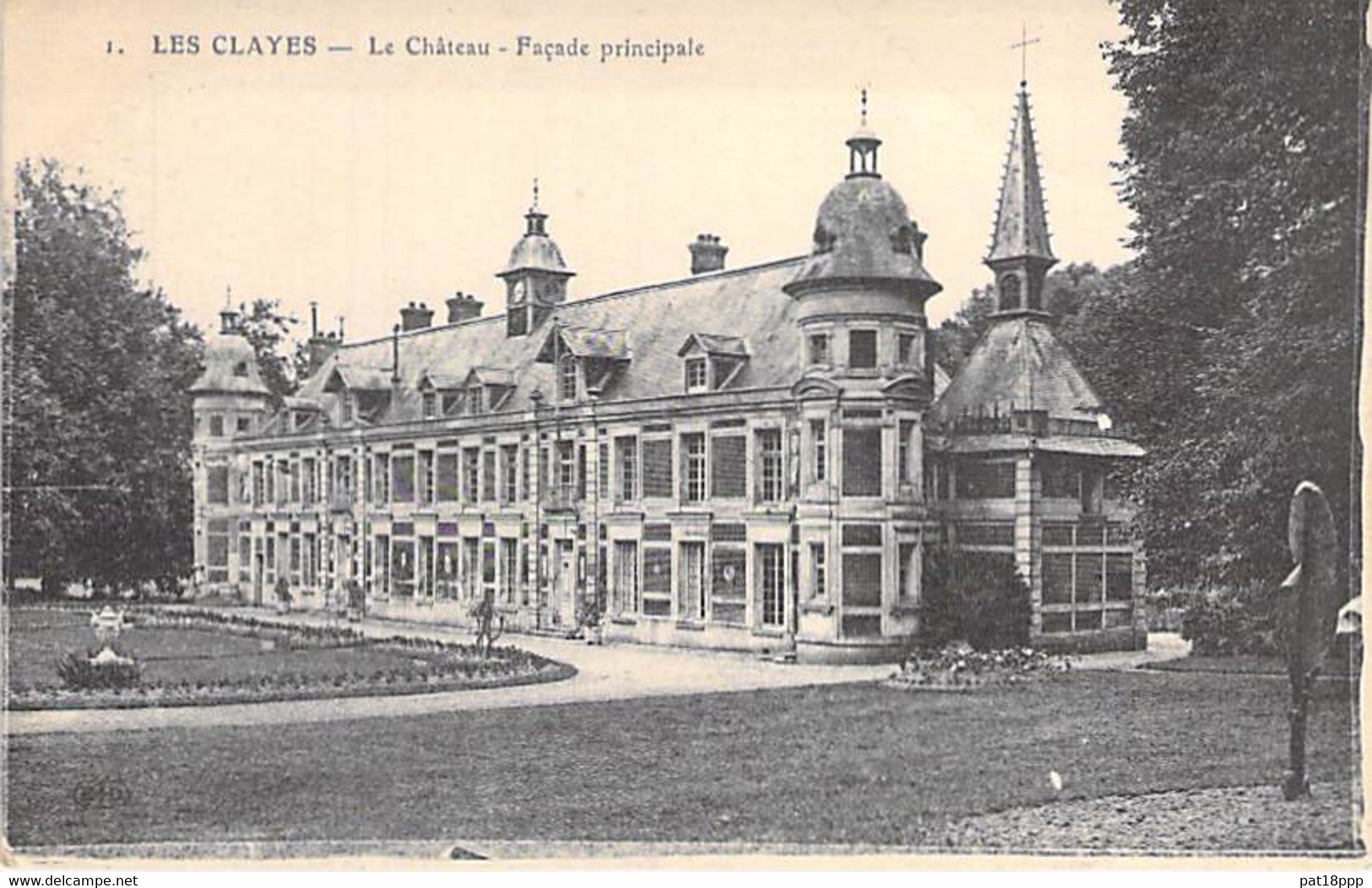 78 - LES CLAYES SOUS BOIS : Le Chateau - Entre Principale - CPA - Yvelines - Les Clayes Sous Bois