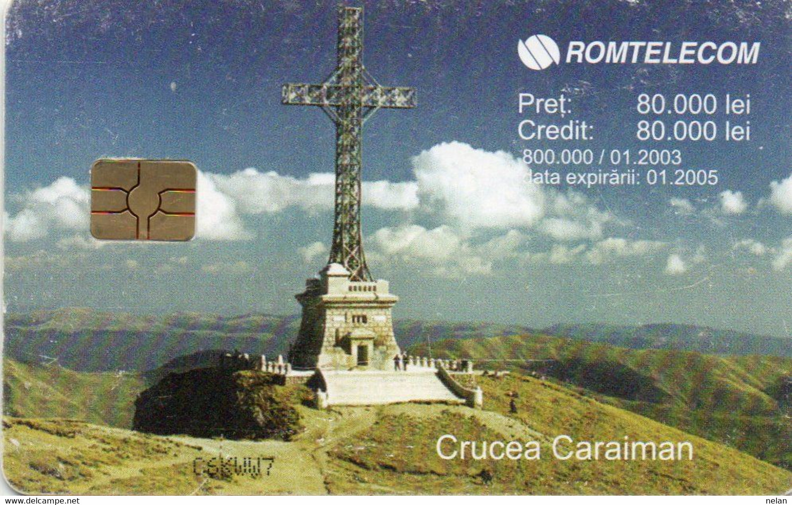 PHONE CARD - ROMANIA - CHIP - Landscapes