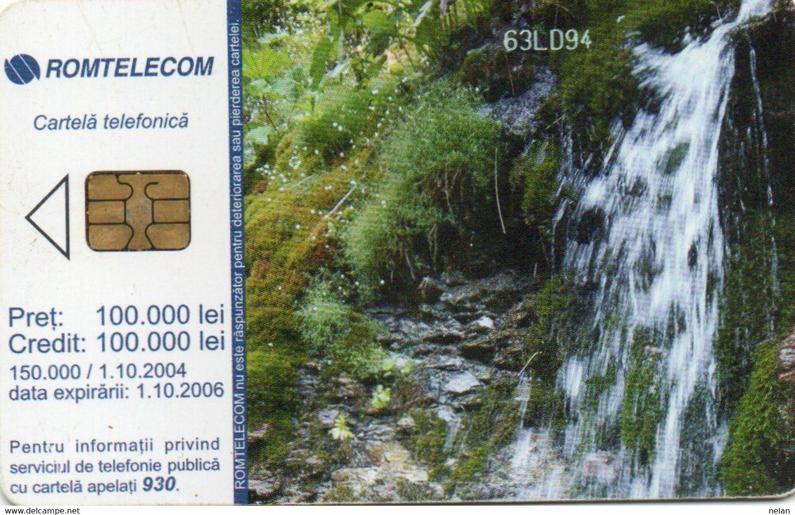 PHONE CARD - ROMANIA - CHIP - Landscapes