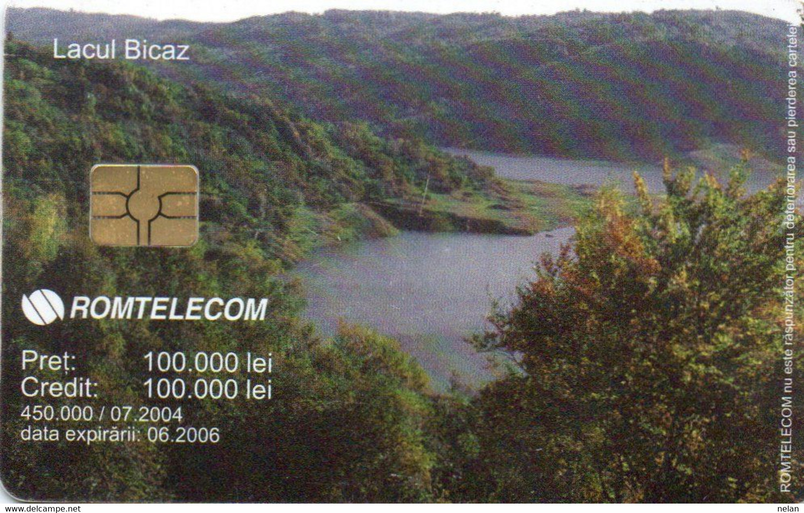 PHONE CARD - ROMANIA - CHIP - Landscapes