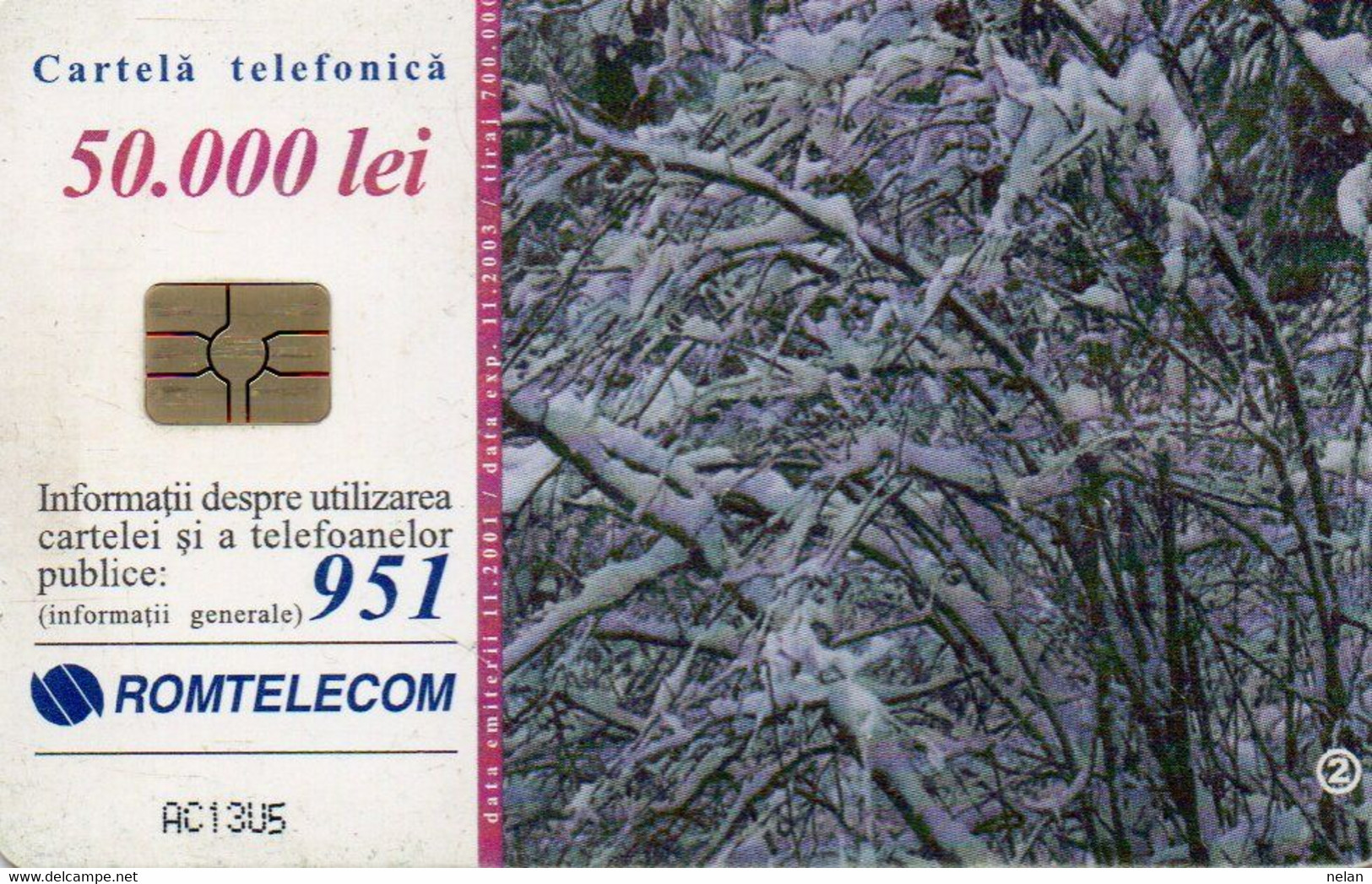 PHONE CARD - ROMANIA - CHIP - Landschappen