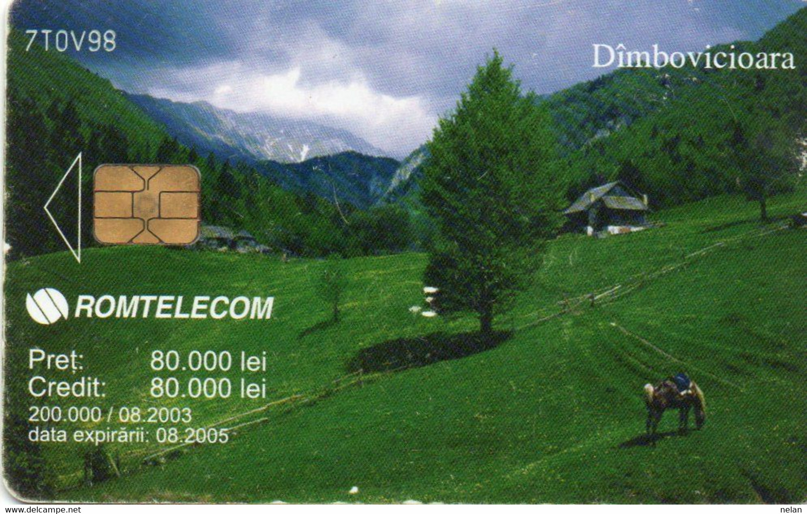 PHONE CARD - ROMANIA - CHIP - Landscapes