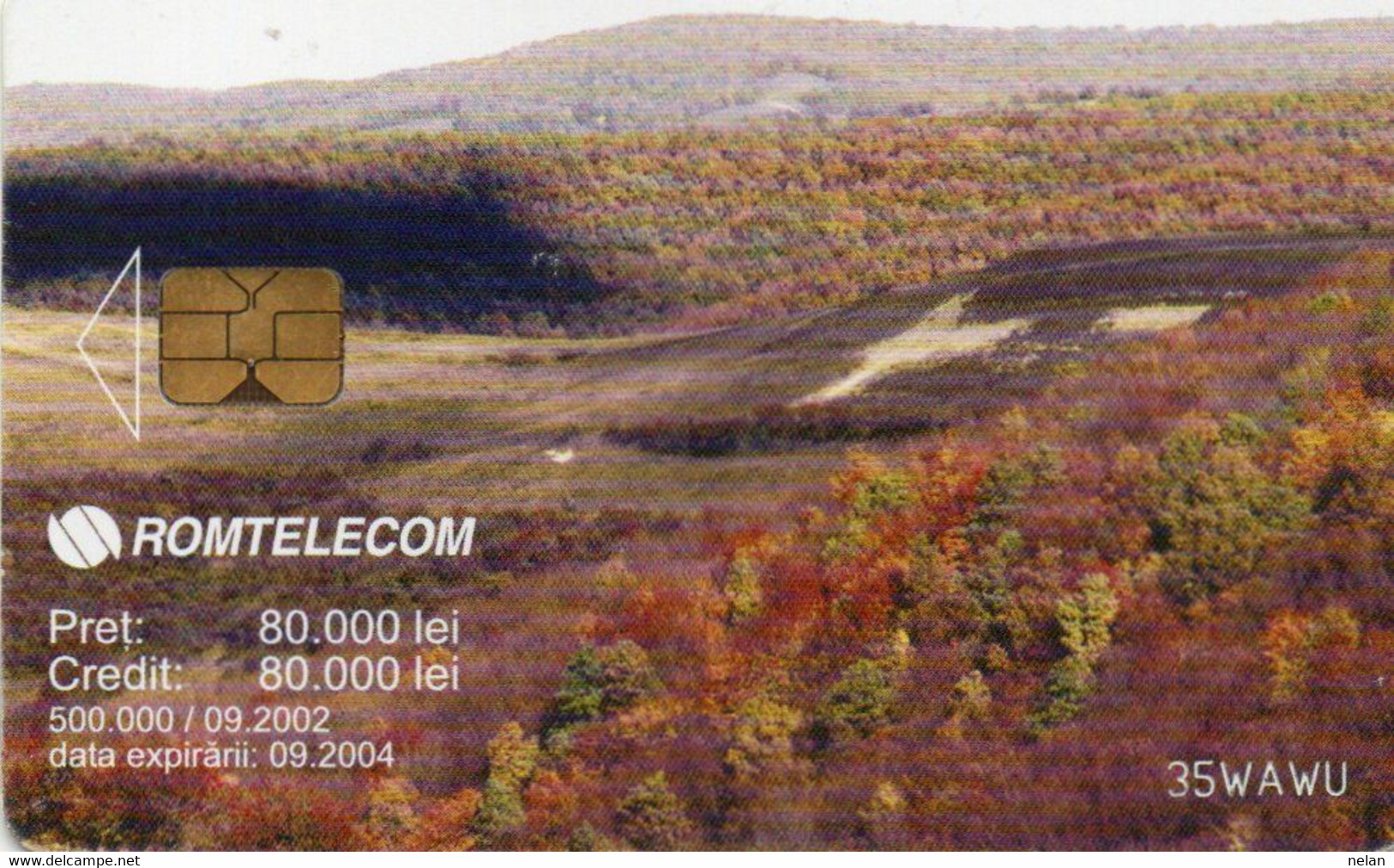 PHONE CARD - ROMANIA - CHIP - Landscapes