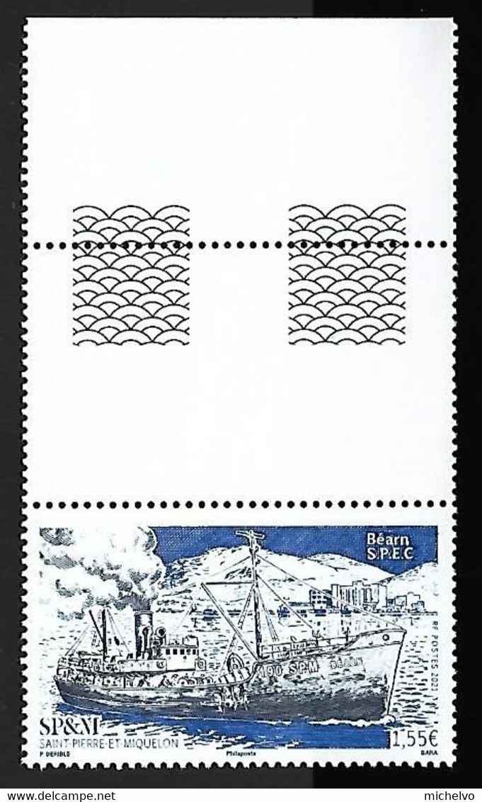 SP & M 2021 - Yv N° 1260 ** - Le Béarn - Unused Stamps