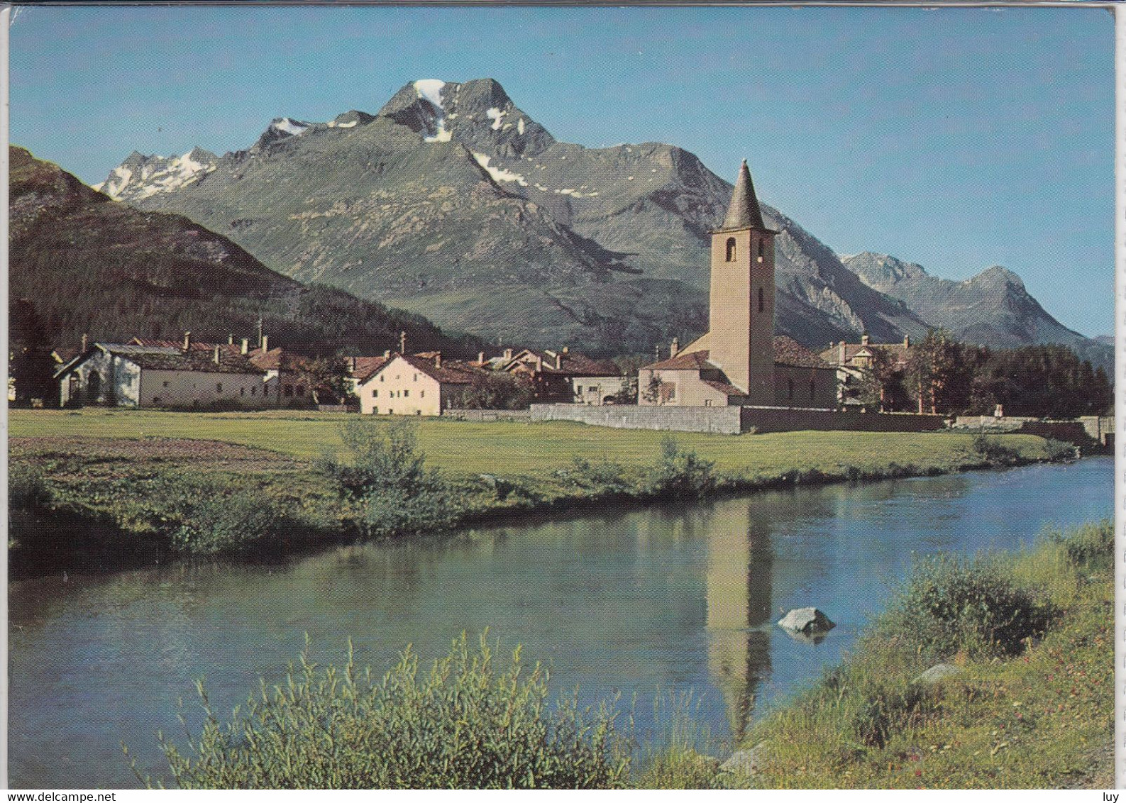 SILS BASELGIA, Oberengadin Mit Piz La Margna - Sils Im Engadin/Segl