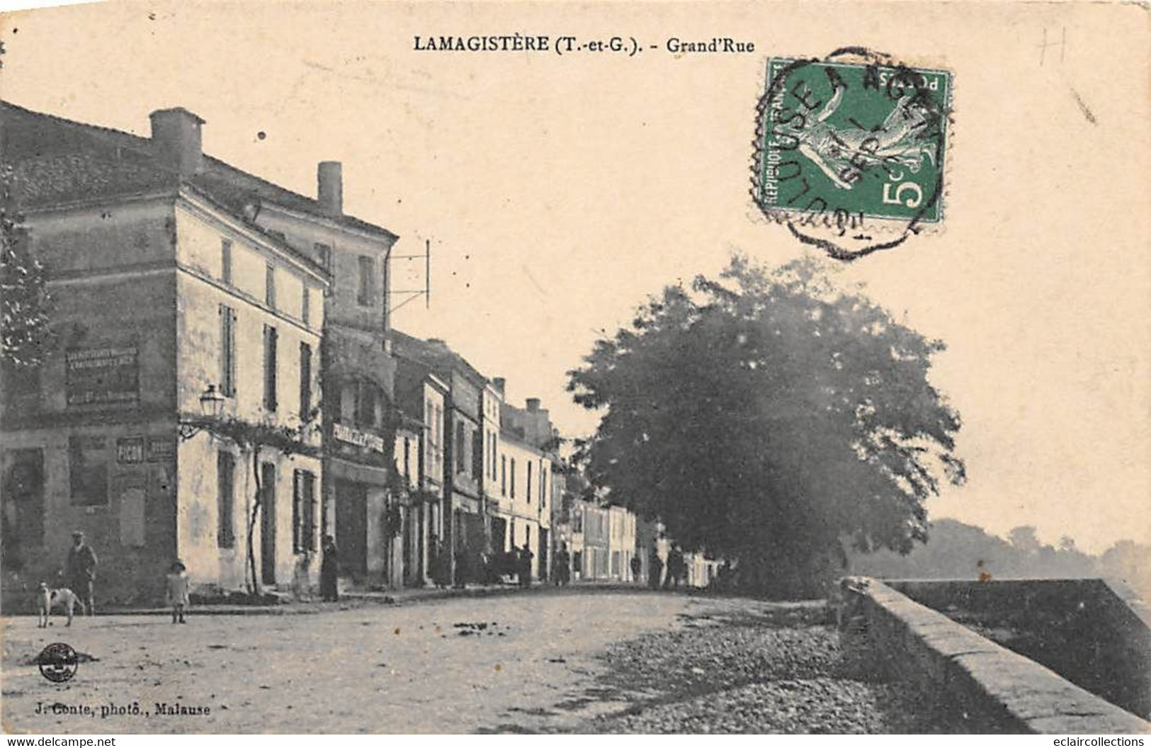 Lamagistère        82         Grande Rue           ( Voir Scan) - Autres & Non Classés