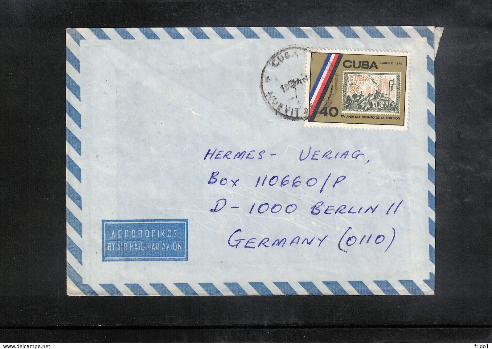 Cuba Interesting Airmail Letter - Covers & Documents