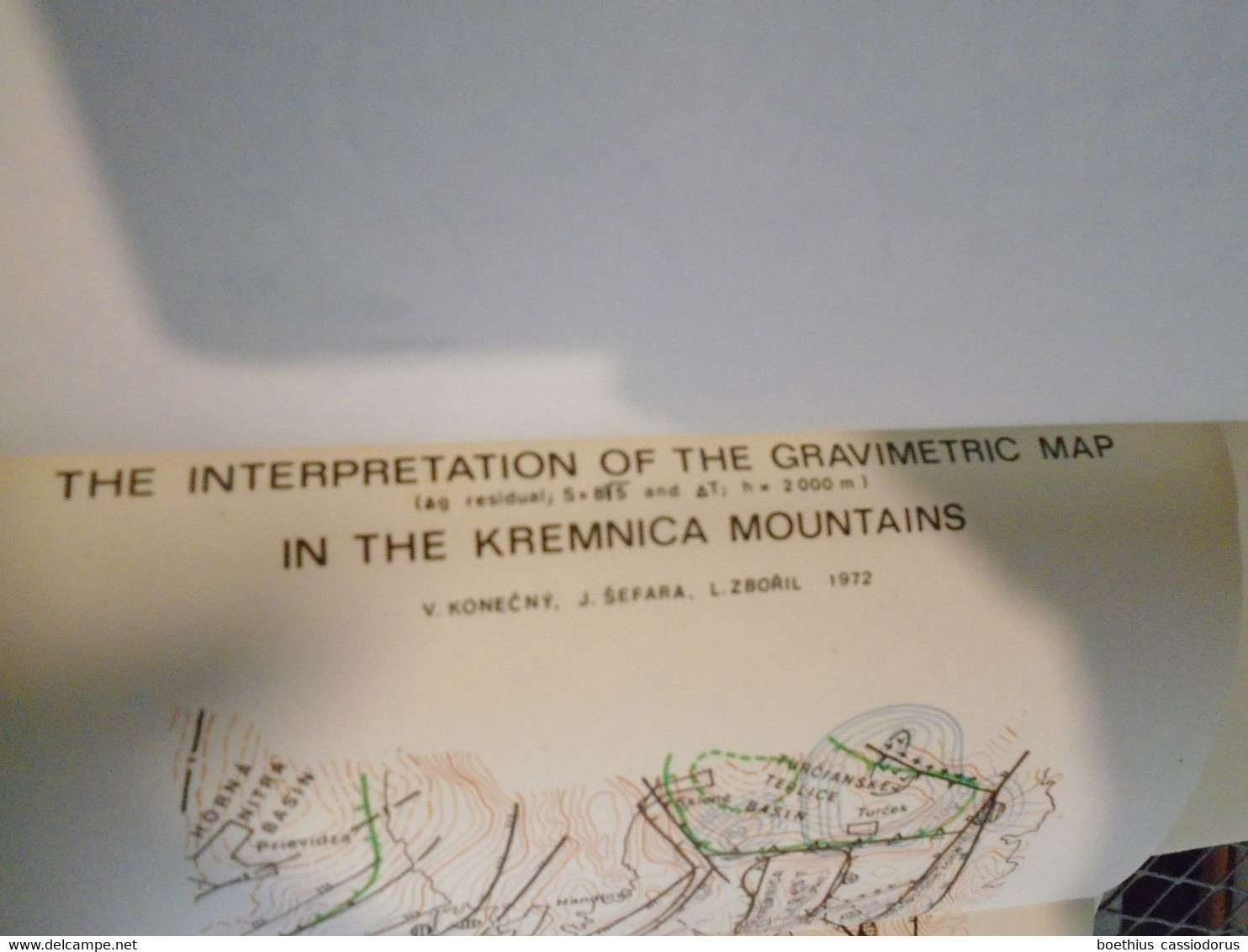 SLOVAQUIE SLOVAKIA DEEP STRUCTURES SLOVAKIAN YOUNG VOLCANIC REGION CLASSIFICATION RESPECT NEOGENE 73 + Carpates Karpaty