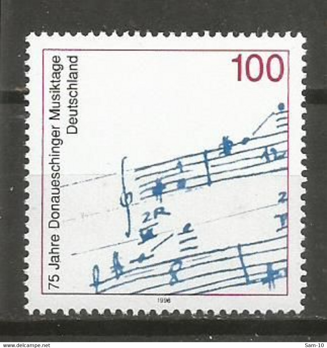 Timbre Allemagne Fédérale Neuf **  N 1722 - Unused Stamps