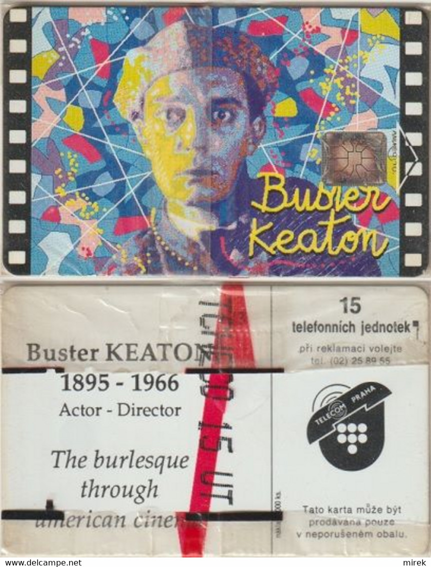 41/ Czechoslovakia; B7. Buster Keaton - Tsjechoslowakije