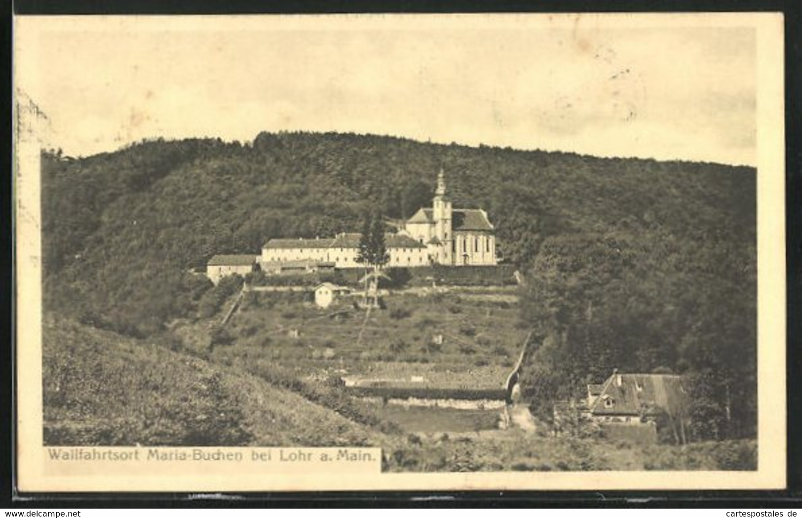 AK Lohr / Main, Blick Auf Maria-Buchen - Lohr