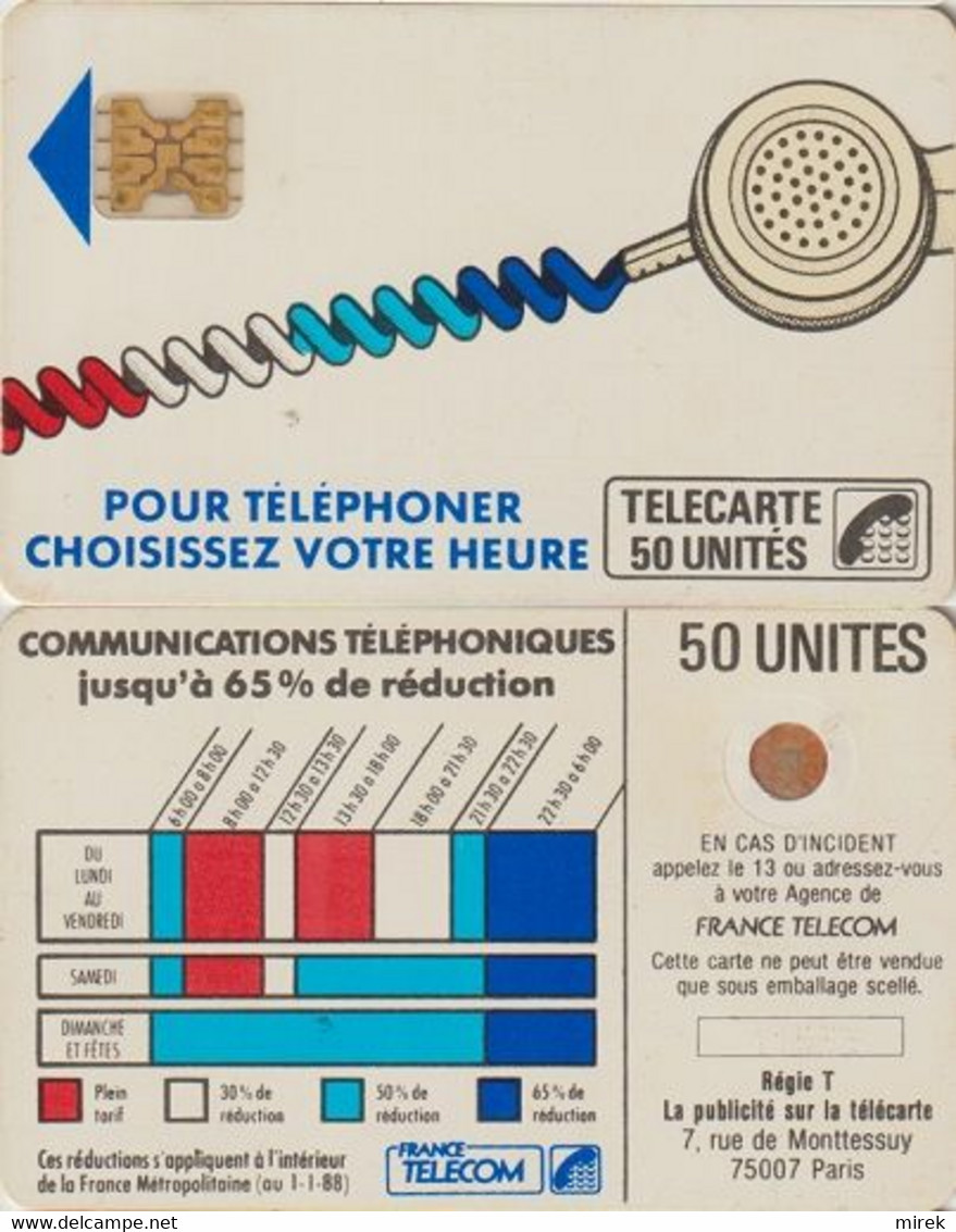 762/ France, Cordons, 50 Ut.; CN 11653 - Telefonschnur (Cordon)