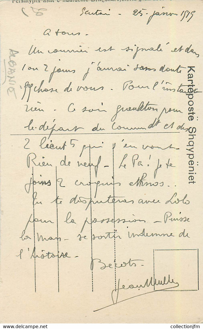 CPA ALBANIE - Albanien