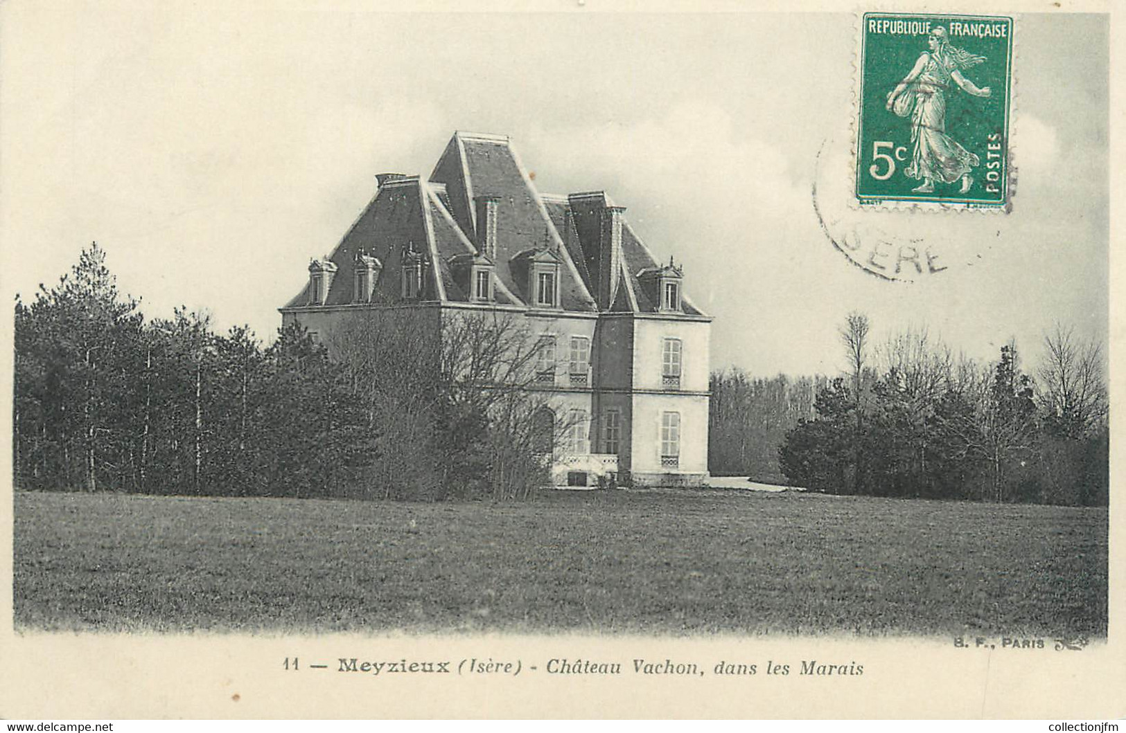 CPA FRANCE 69 " Meyzieu, Château Vachon " - Meyzieu