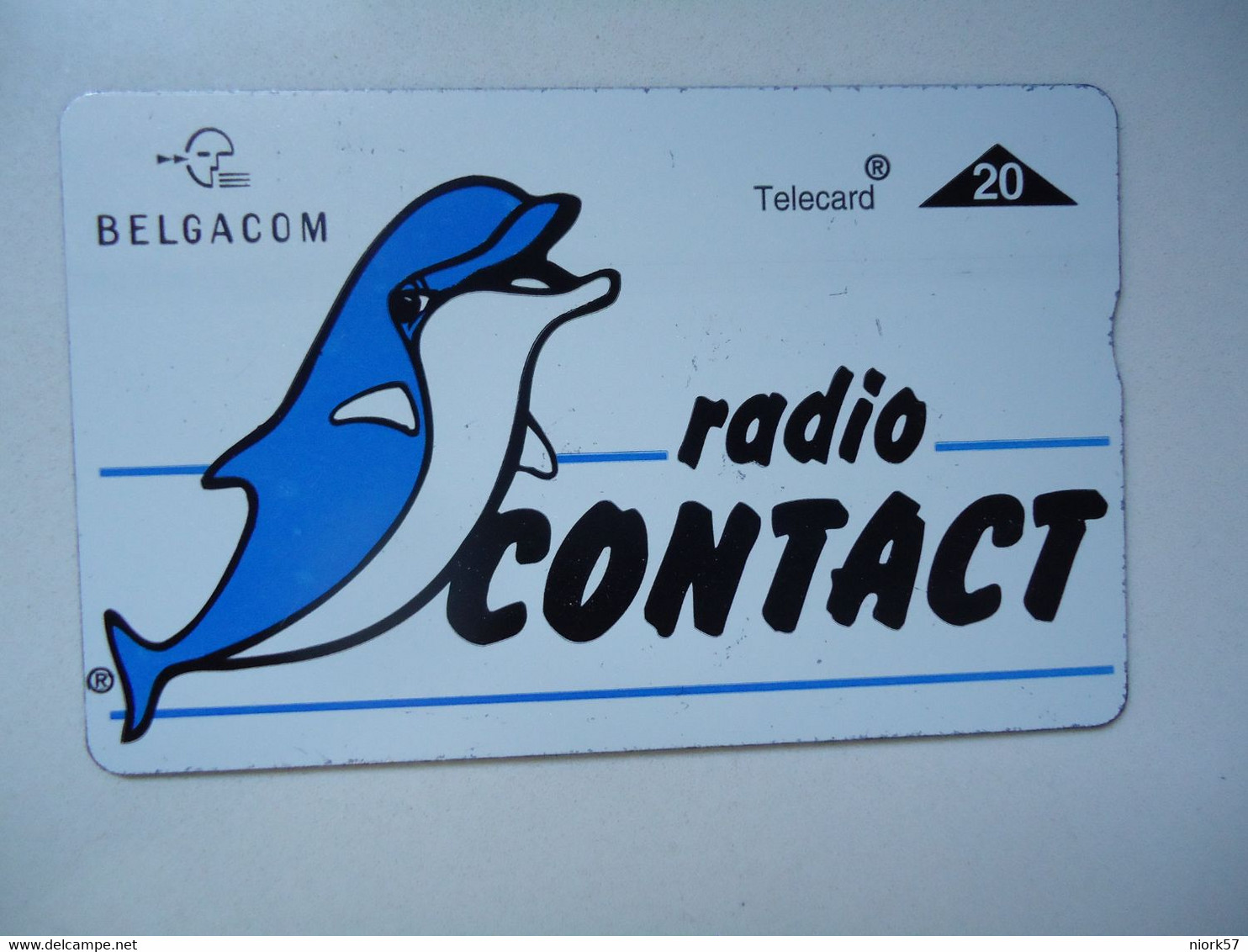 BELGIUM   USED CARDS   RADIO CONTACT - Autres & Non Classés