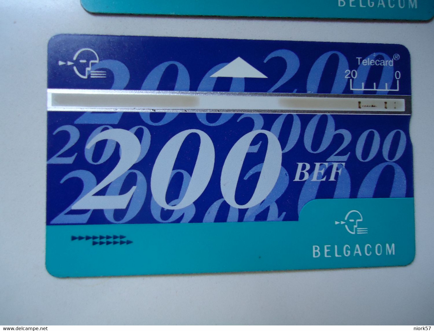 BELGIUM   USED CARDS   200BEF   642G - Other & Unclassified