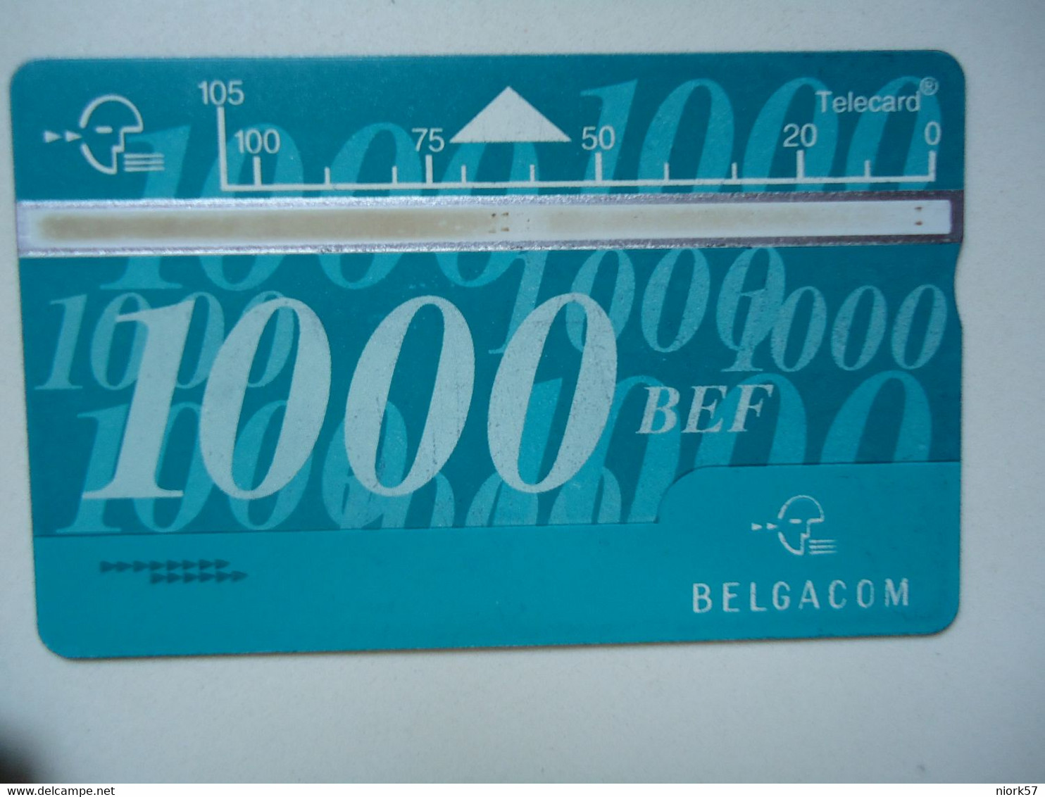 BELGIUM   USED CARDS   100BEF - Autres & Non Classés