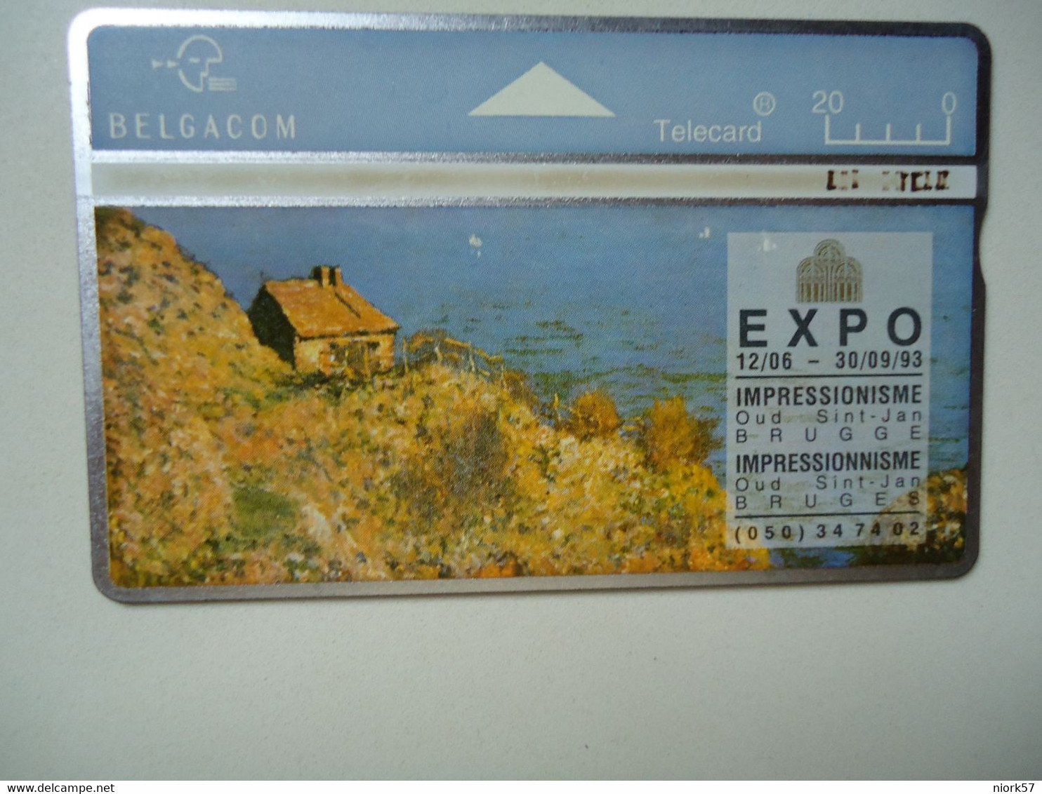 BELGIUM   USED CARDS  EXPO 93 PAINTING - Altri & Non Classificati