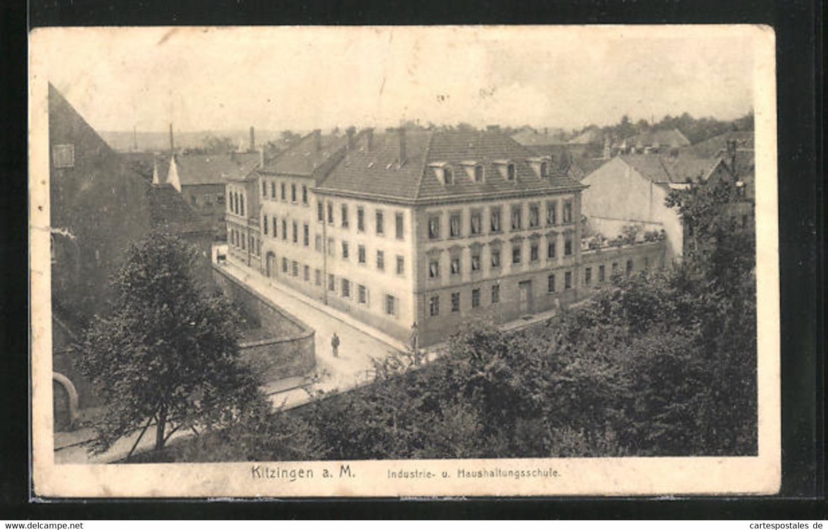 AK Kitzingen A. M., Industrie- Und Haushaltungsschule - Kitzingen