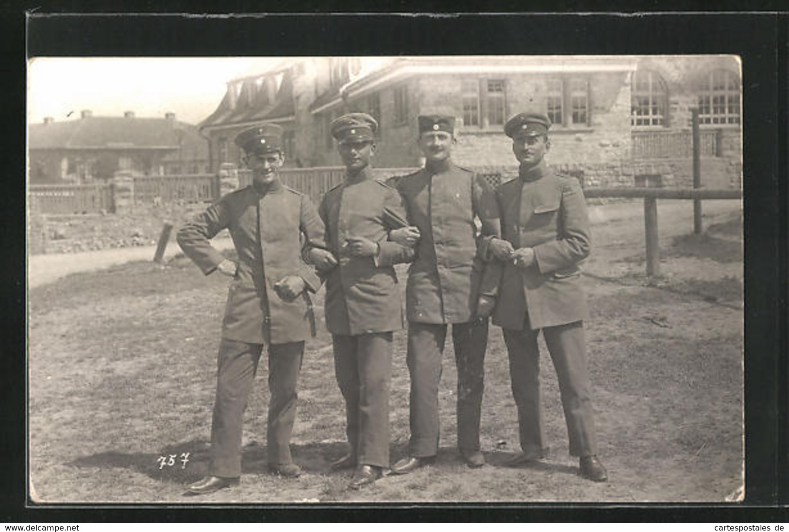 Foto-AK Hammelburg, 1914, Soldaten Auf Dem Truppenübungsplatz - Hammelburg