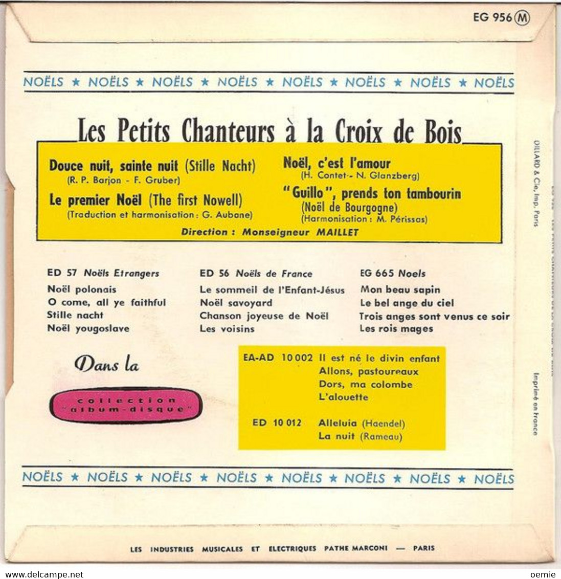 LES  PETITS  CHANTEURS  A LA  CROIX  DE  BOIS  CHANTE  NOELS - Chants De Noel