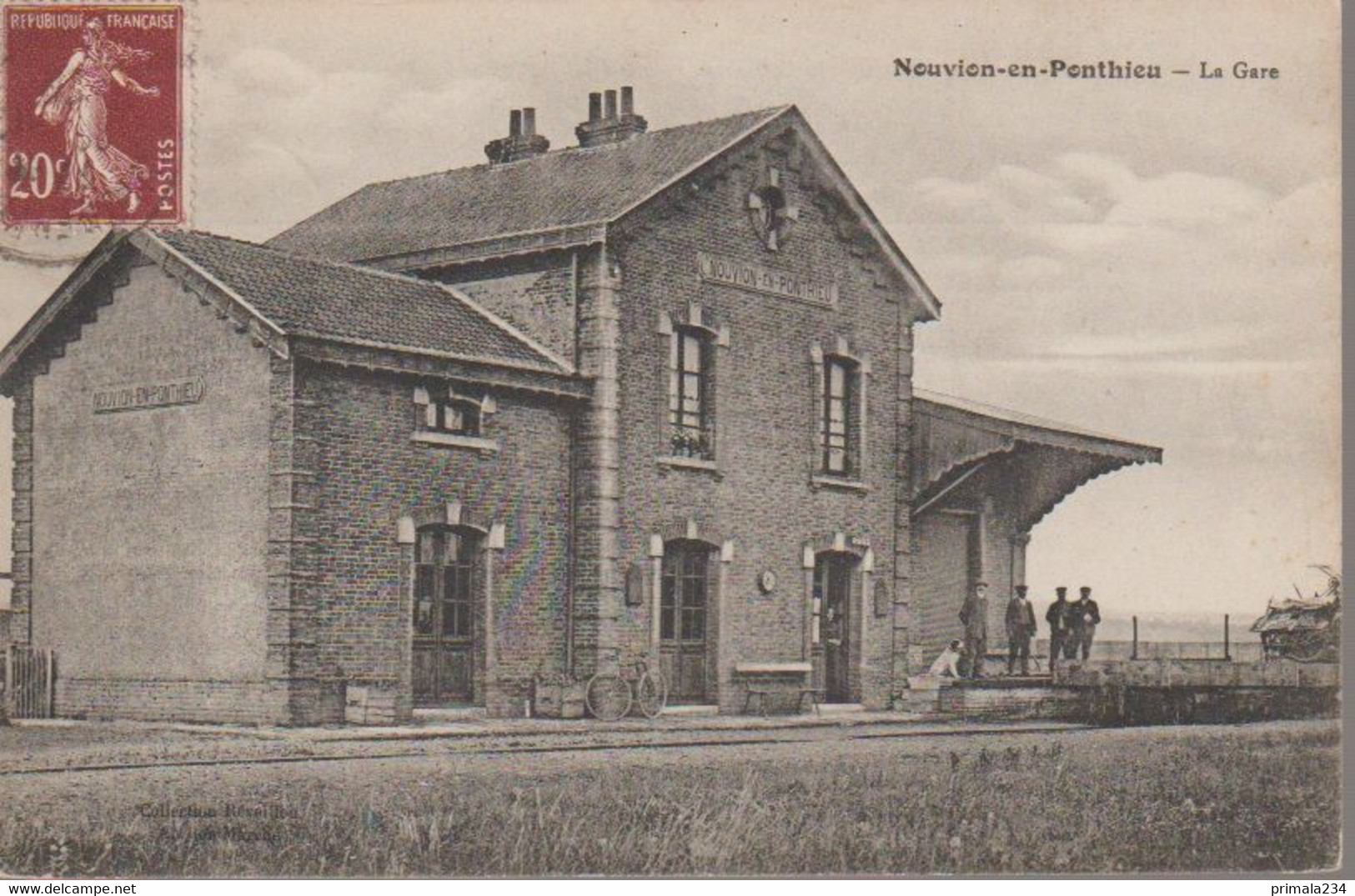 NOUVION EN PONTHIEU  -  LA GARE - Nouvion