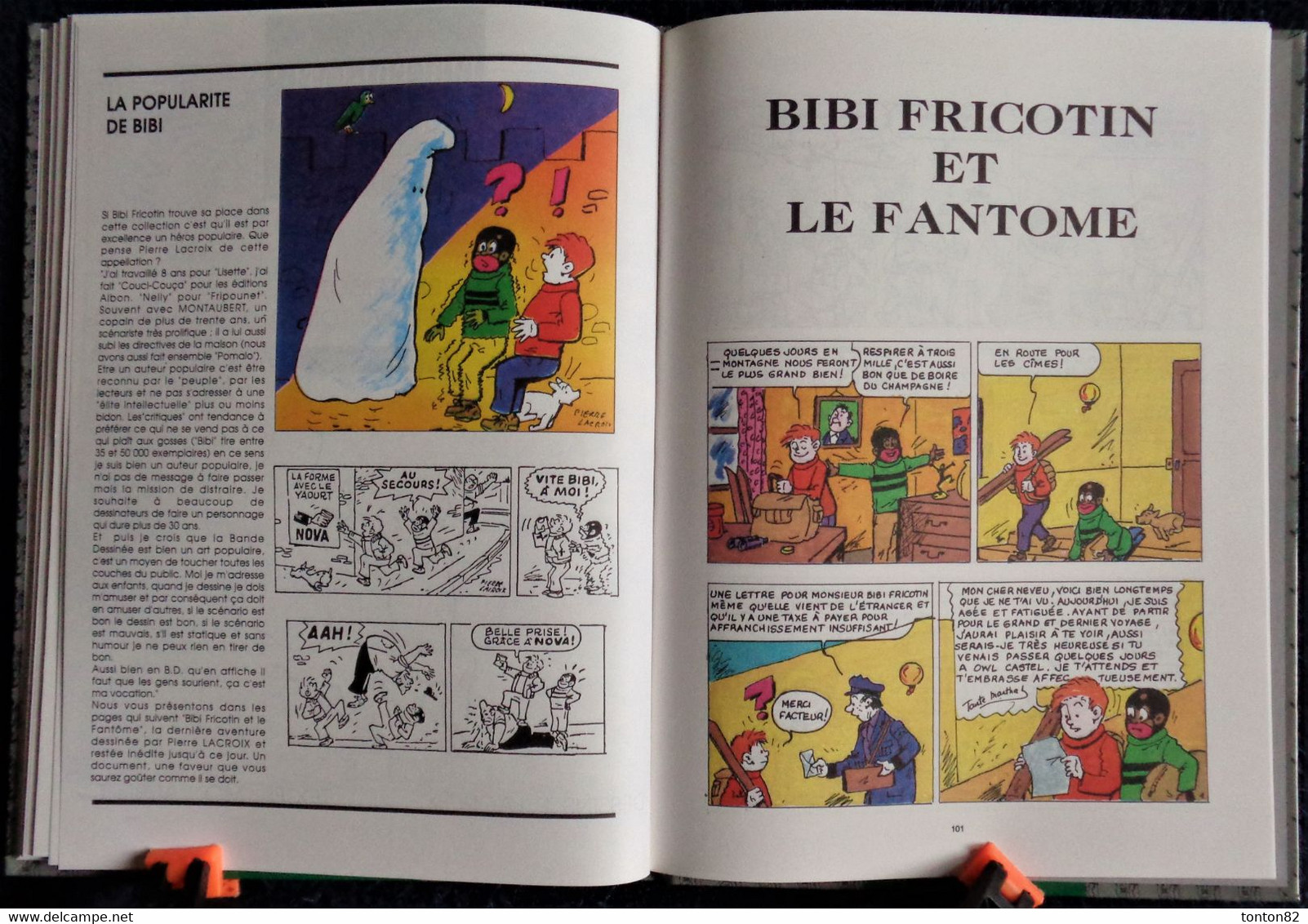 BIBI FRICOTIN - 2 - Lacroix - Éditions Vents d'Ouest - ( 1993 ) . Trois Histoires ( une Inédite ) .