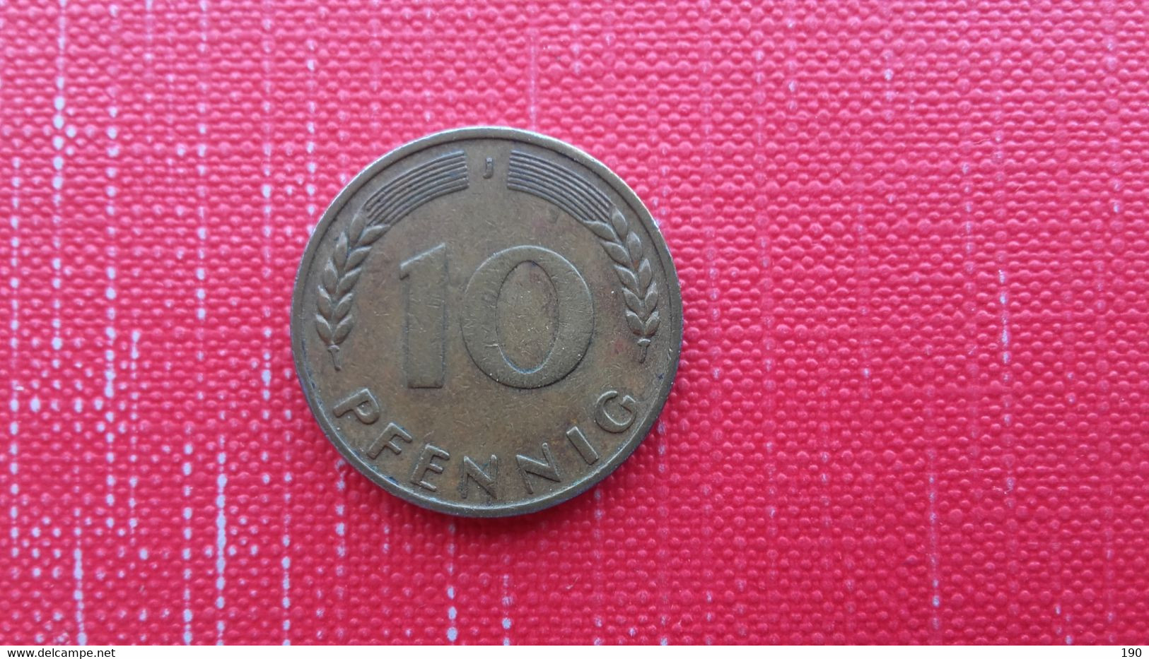 Bank Deutscher Lander.10 Pfennig - 10 Reichspfennig