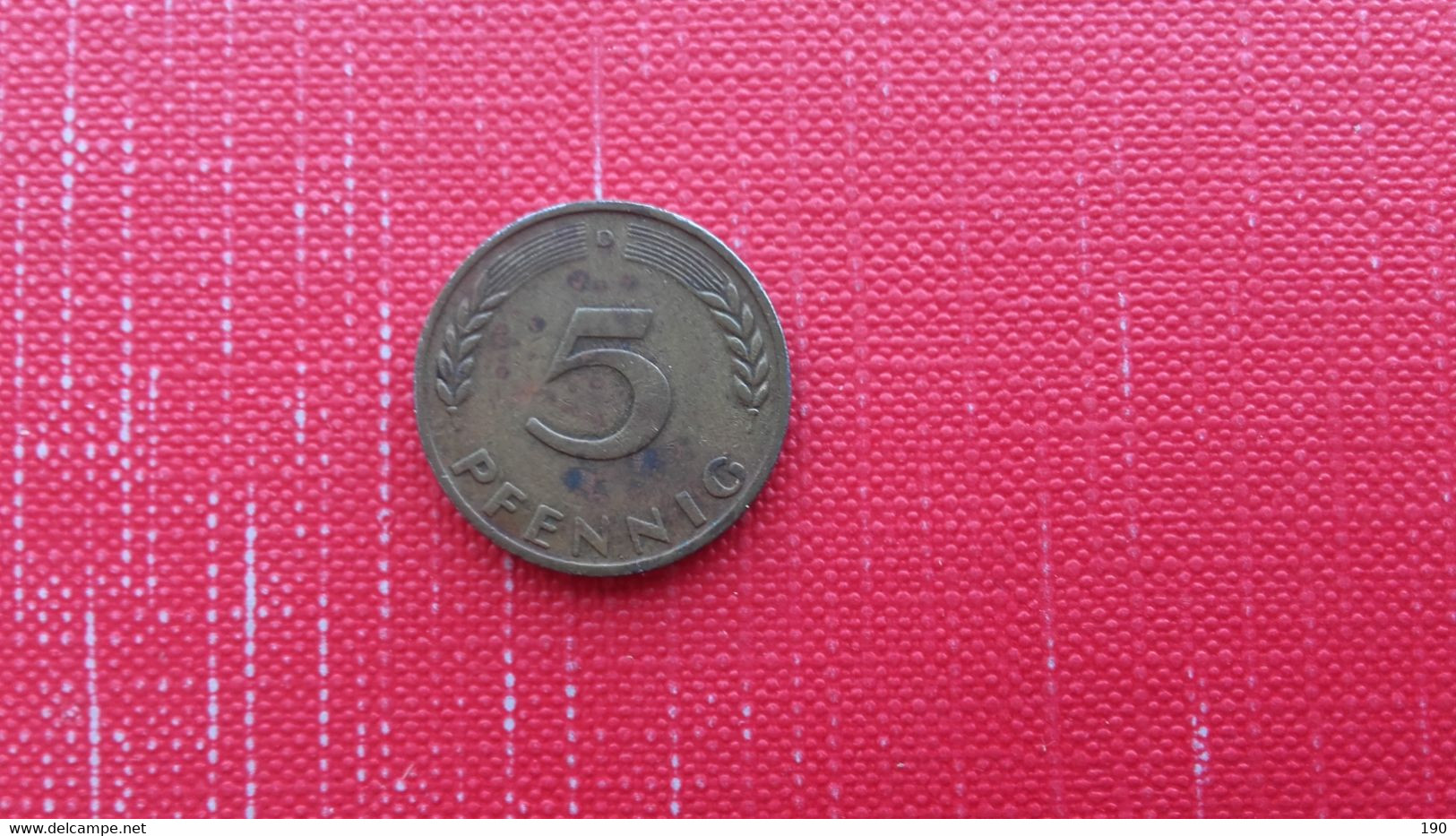 Bank Deutscher Lander.5 Pfennig - 5 Reichspfennig