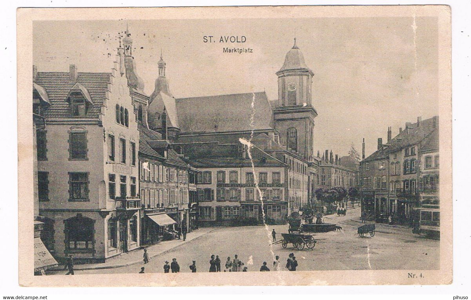 D-12552   SANKT-AVOLD : Marktplatz - Unclassified