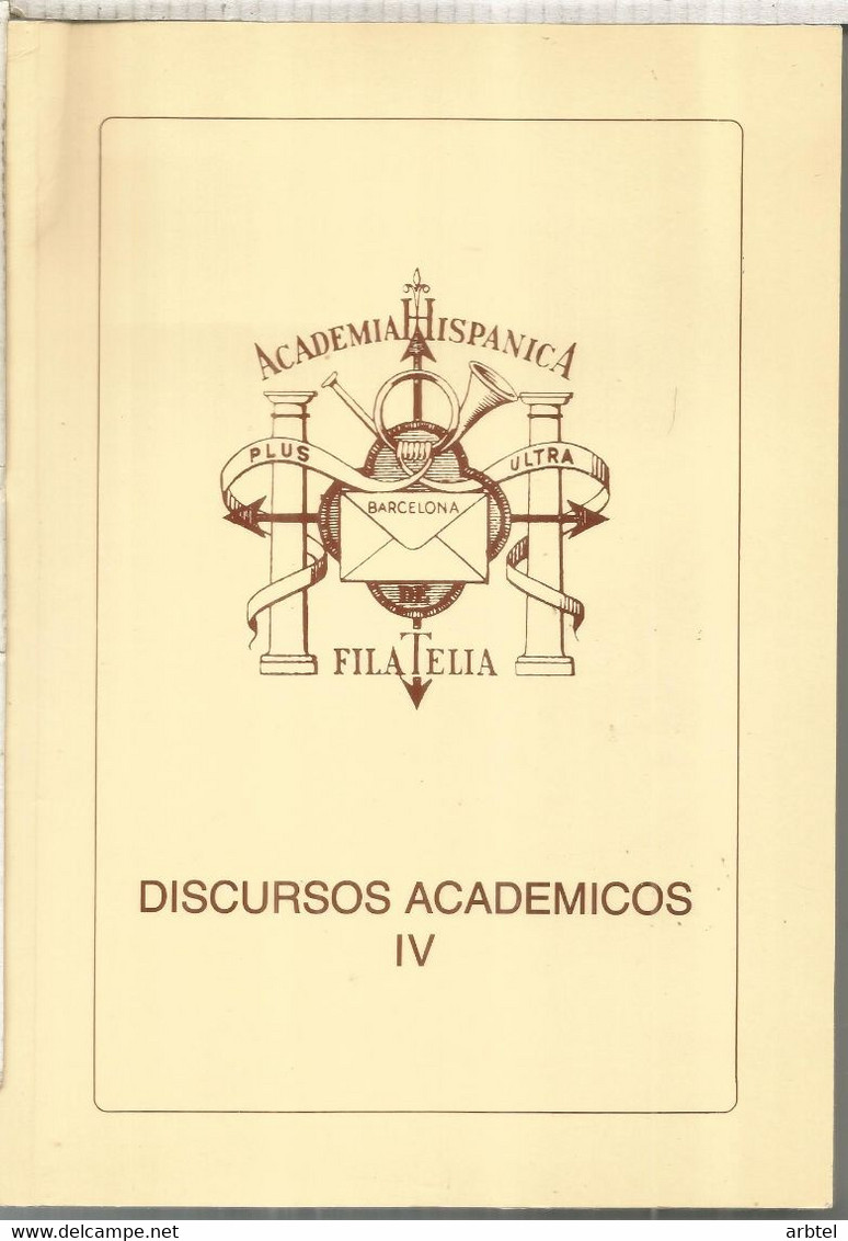 DISCURSOS ACADEMICOS IV HISTORIA POSTAL DE NAVARRA DE LUIS M. MARIN ROYO - Tematica