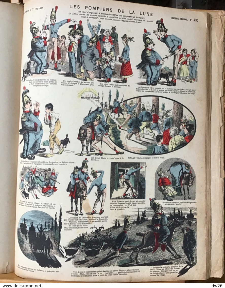 BD XIXe Siècle - Imagerie D'Epinal, Album De 20 Planches, Images, Papier Fort - + 1 Planche: Le Sire Framboisy - Altri & Non Classificati