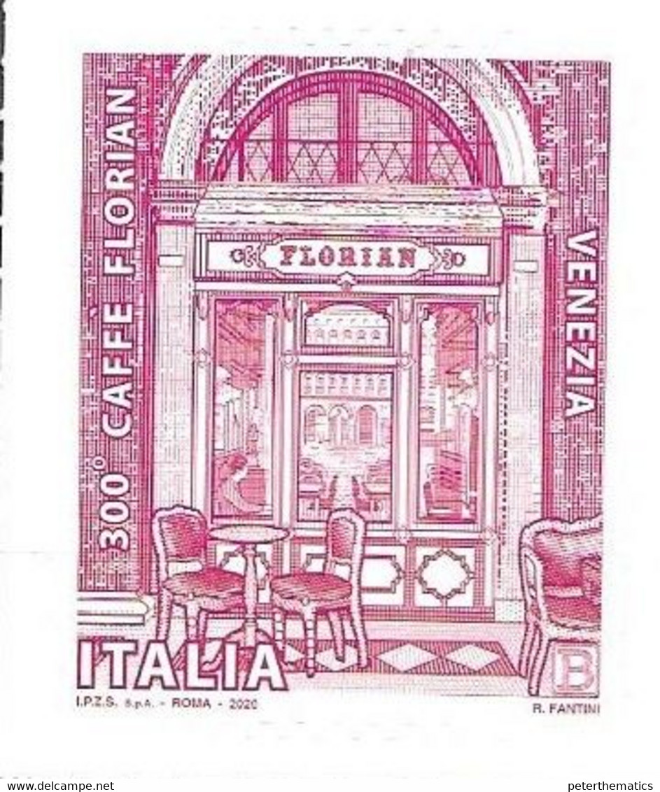 ITALY, 2020, MNH, CAFFE FLORIAN , VENICE, 1v - Sonstige & Ohne Zuordnung