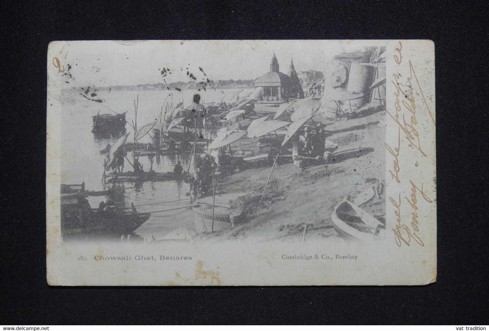 INDE - Affranchissement De Bombay Sur Cp Pour La France En 1903 Par Bateau, à Voir - L 96811 - 1902-11 King Edward VII